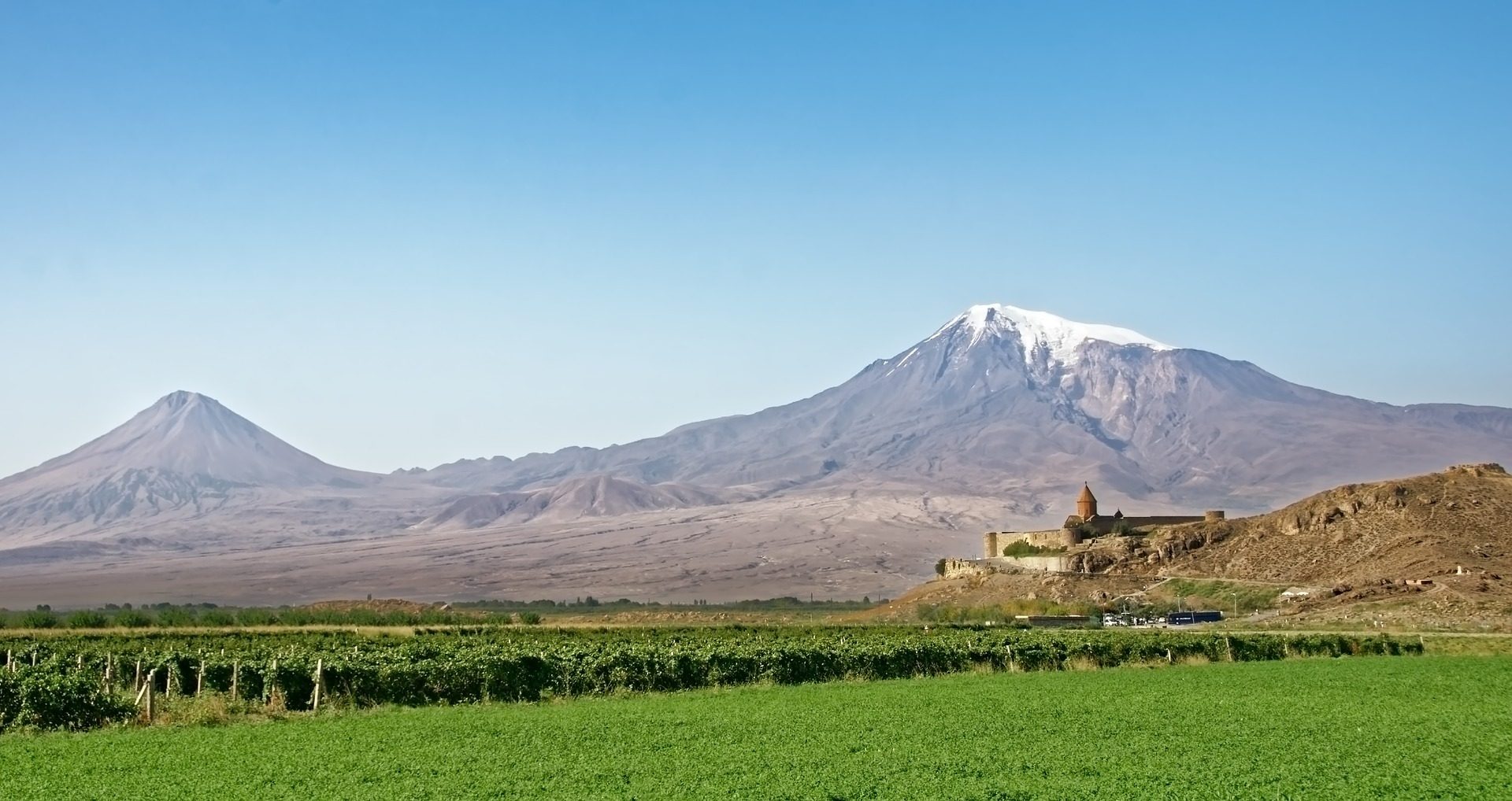 View of the Chory monastery in Armenia