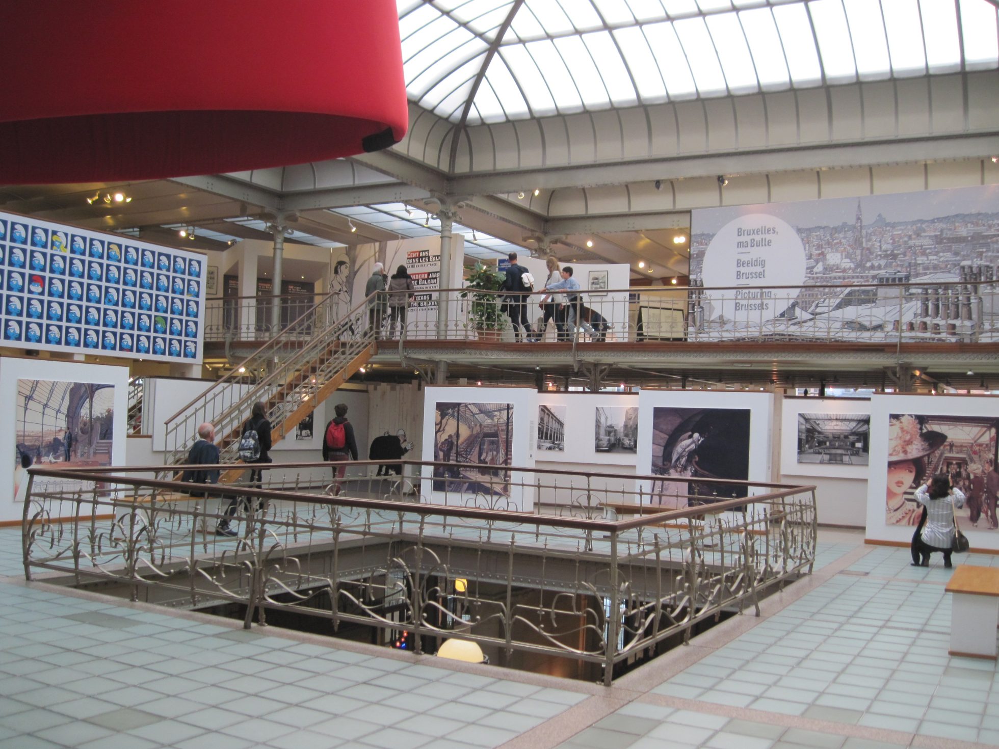 Muzeum Komiksów w Brukseli jak pomysł na wyjazd z dzieckiem na weekend.