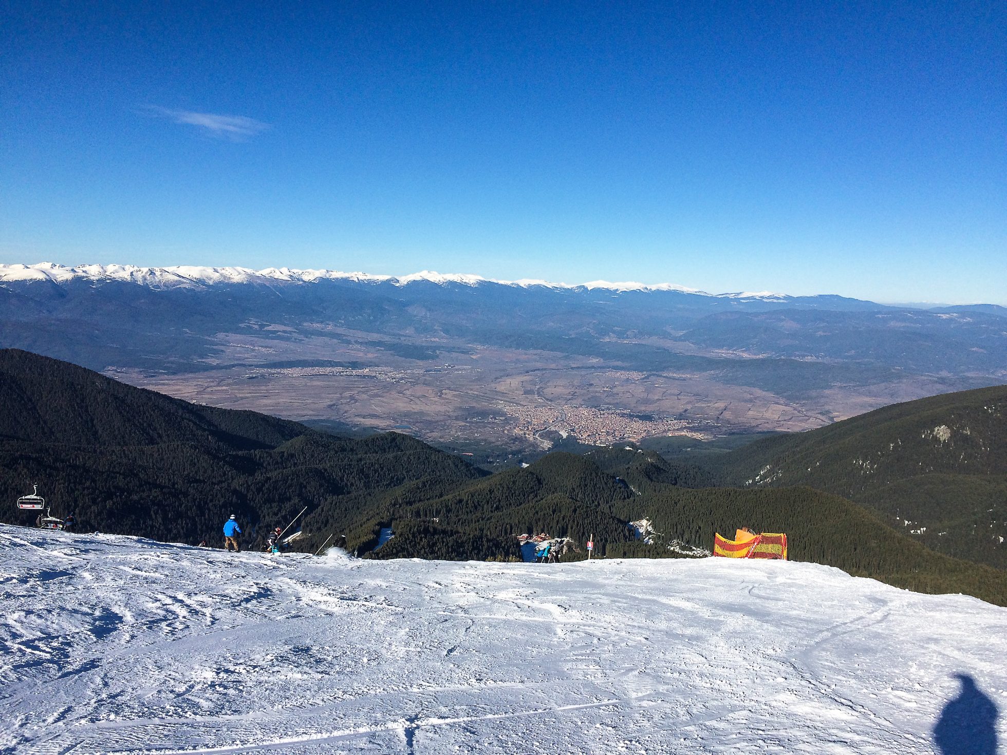 Ośrodek sportów zimowych Bansko w Bułgarii.