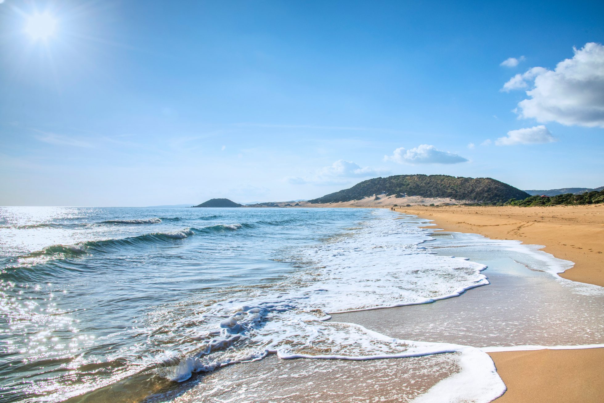 Złota plaża, Karpaz, Cypr