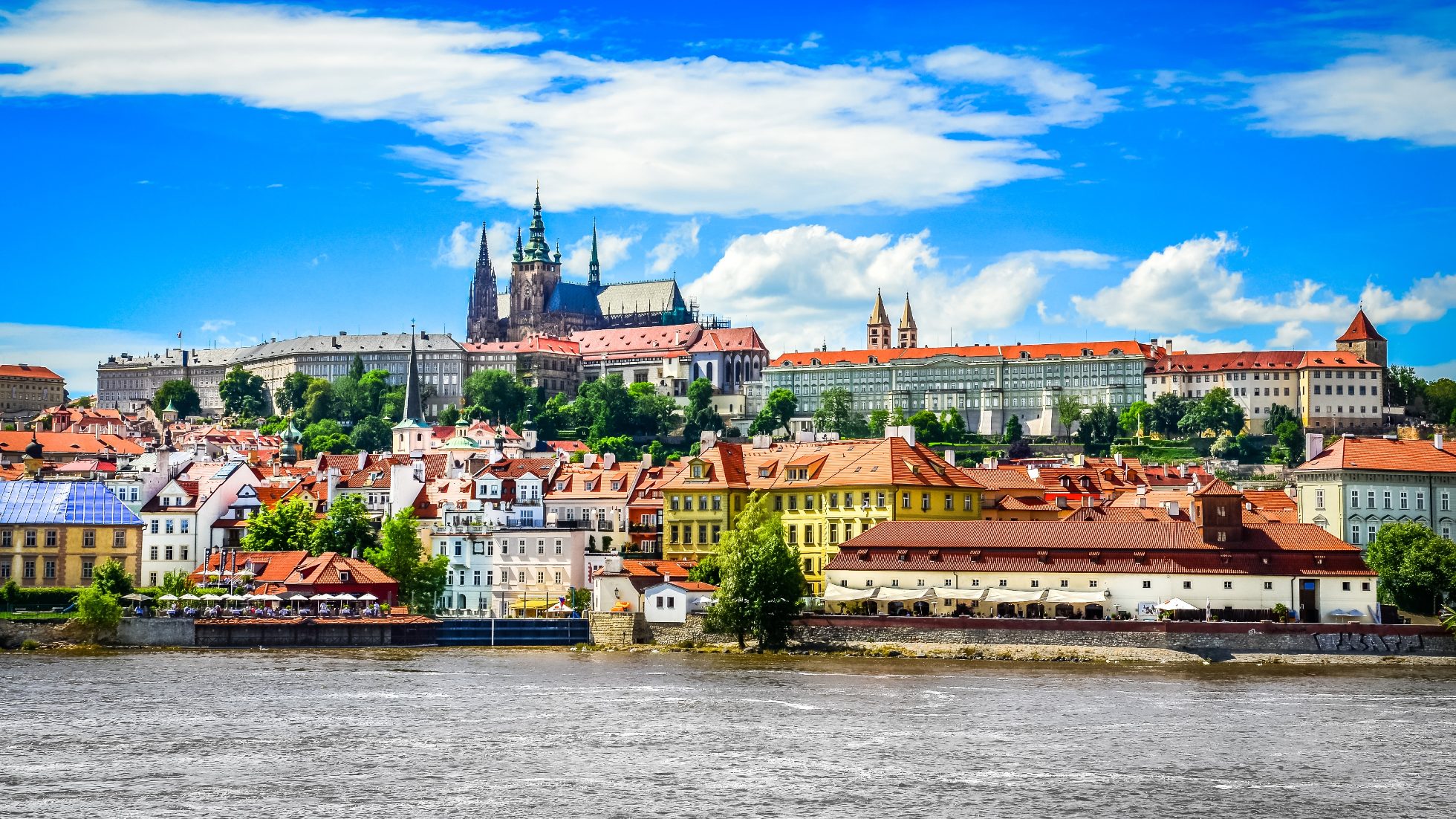Widok na Pragę