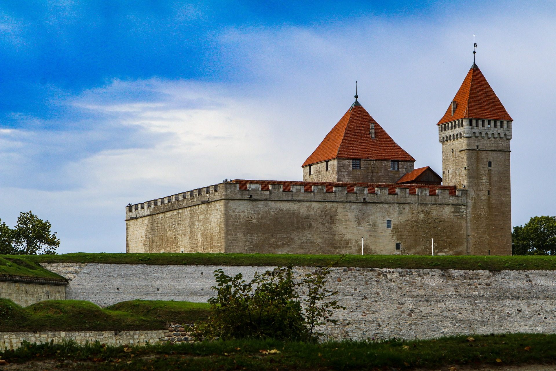 Zamek Kuressaare w Estonii