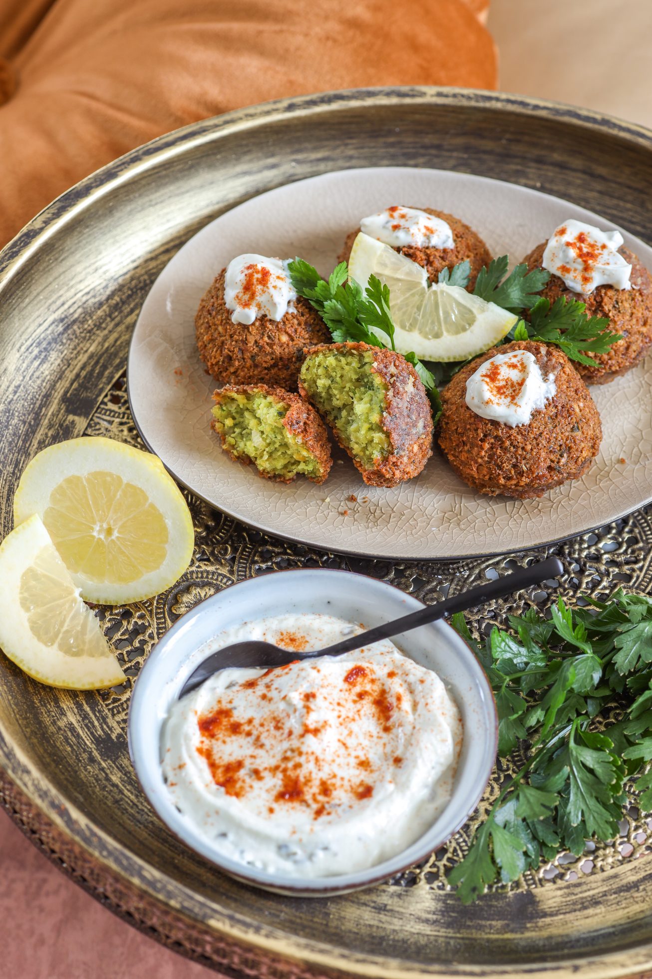 Falafel z sosem jogurtowym, Dubaj wakacje