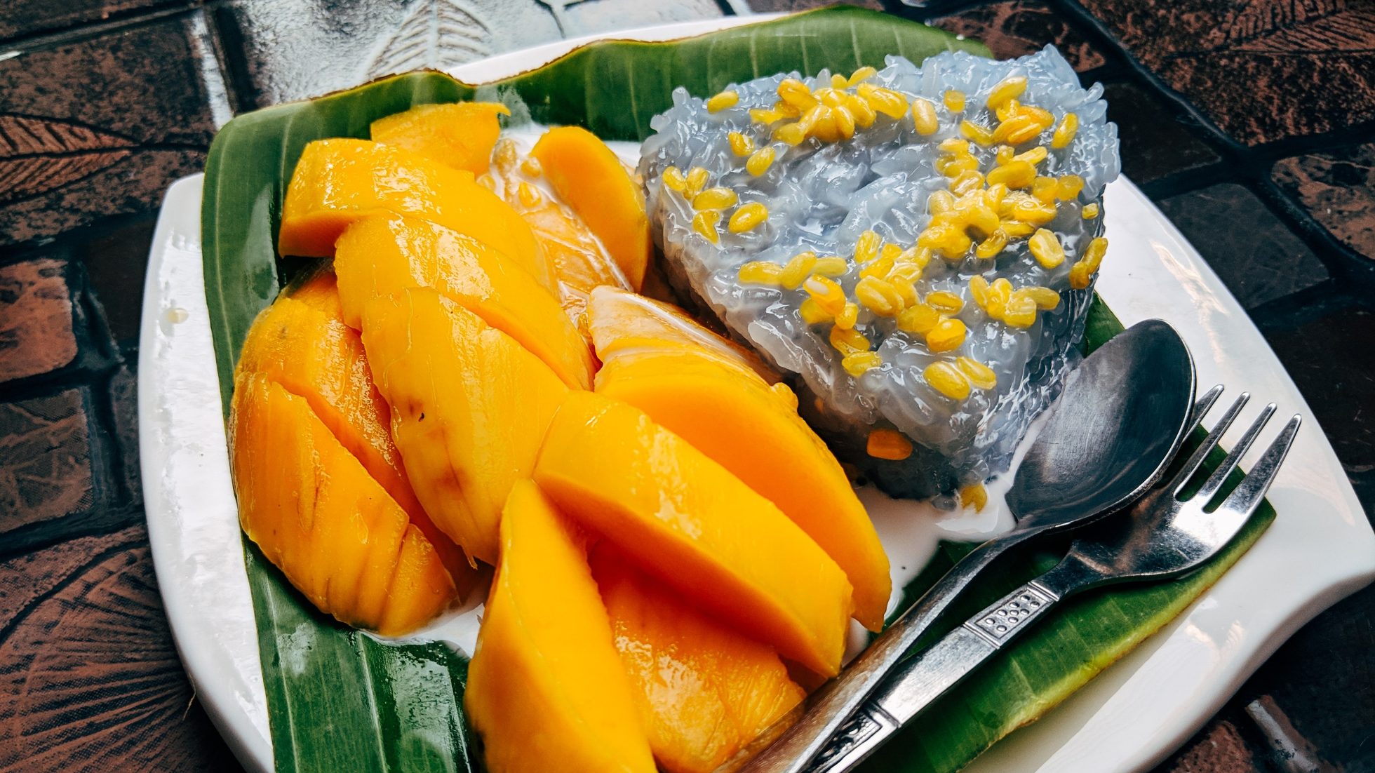 Kokosowy ryż z mango