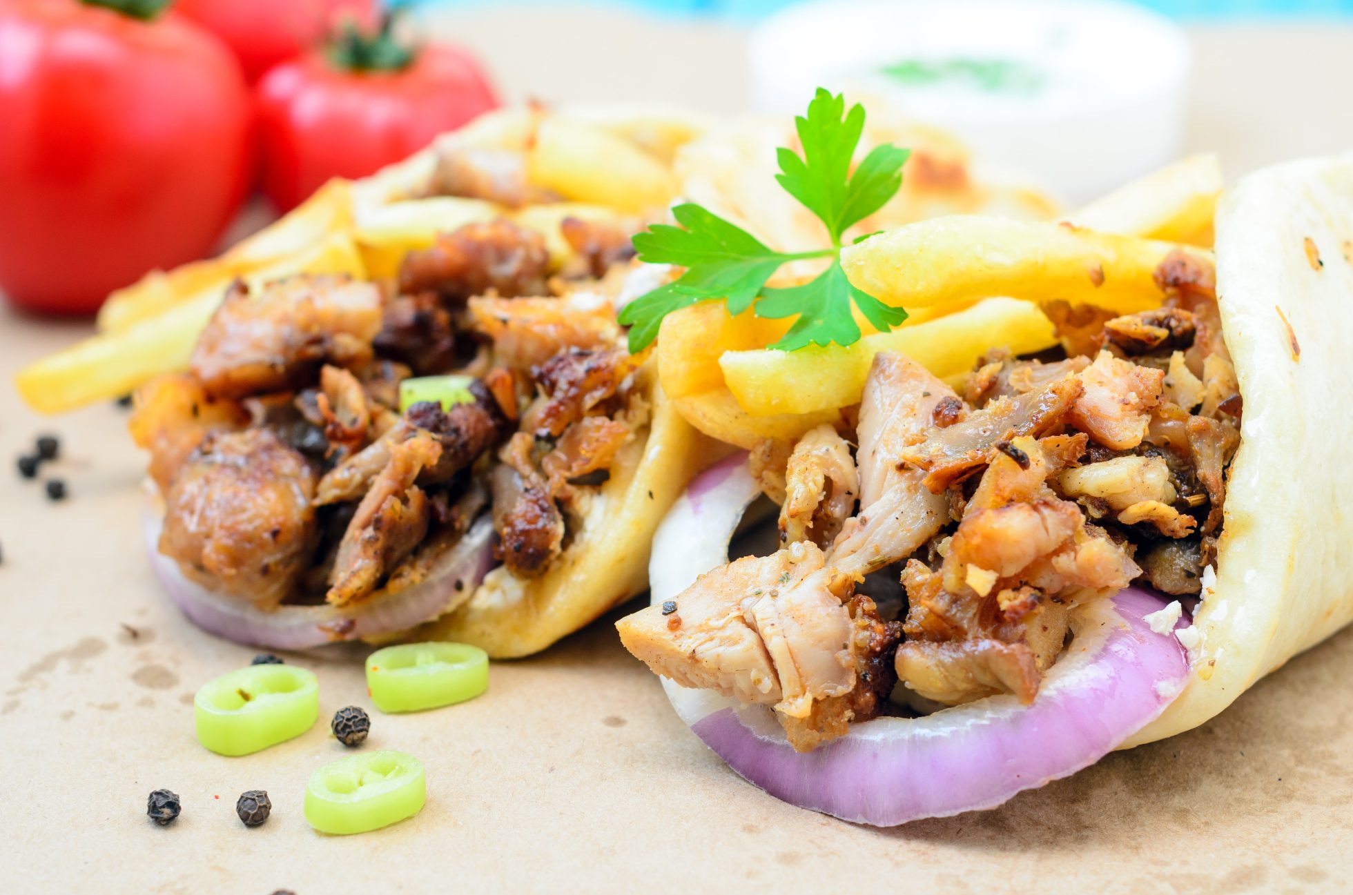 Grecka pita gyros