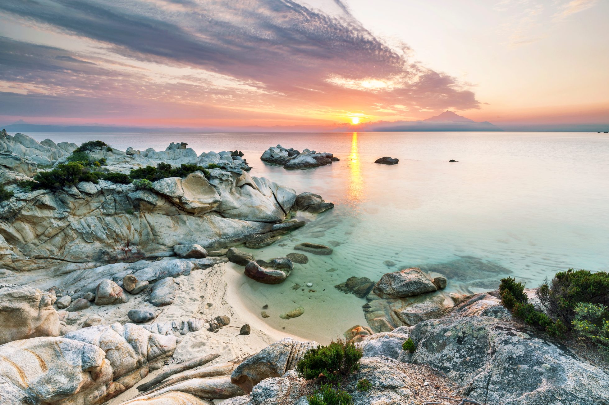 Plaża Sarti w Grecji