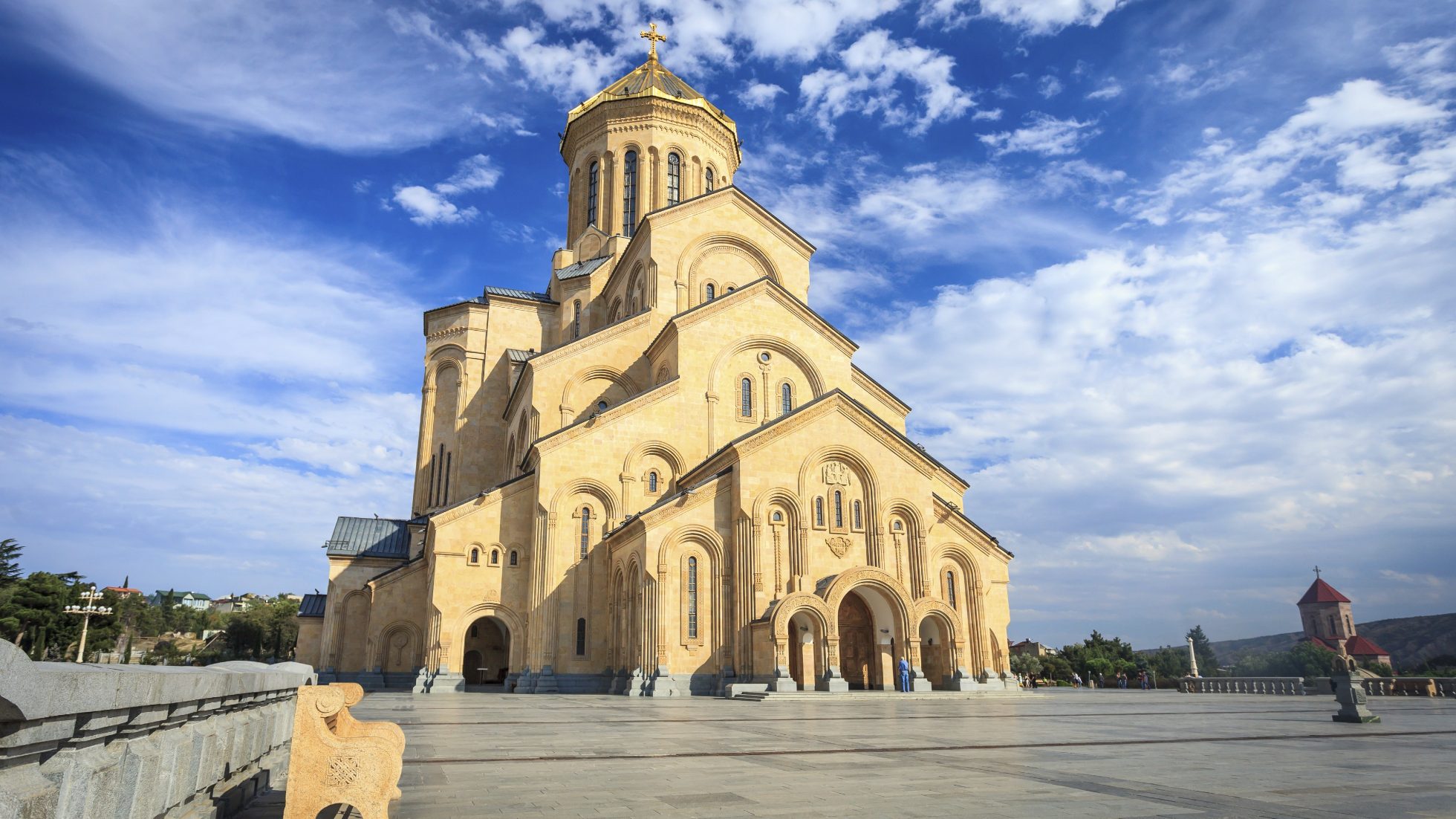 Kościół Trójcy Świętej w Tbilisi, stolicy Gruzji.