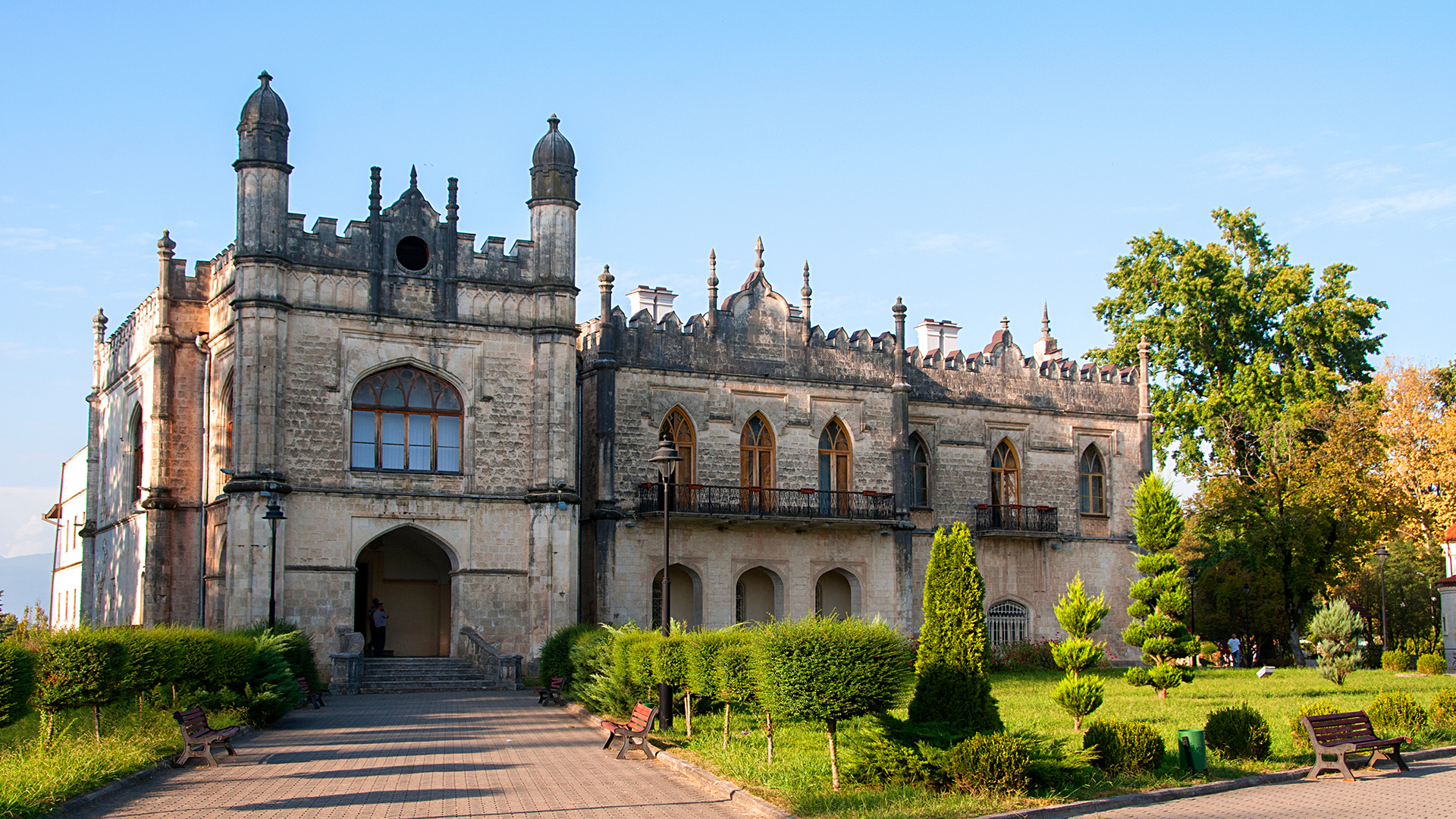 Pałac Zugdidi w Gruzji