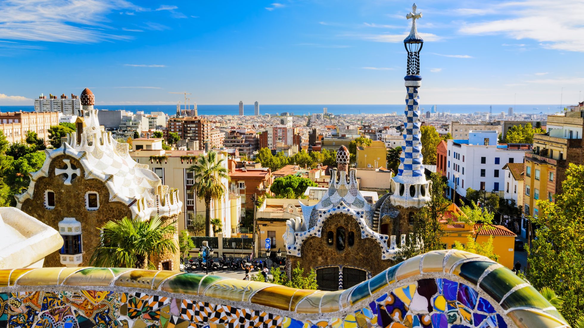 Guell Park in Barcelona