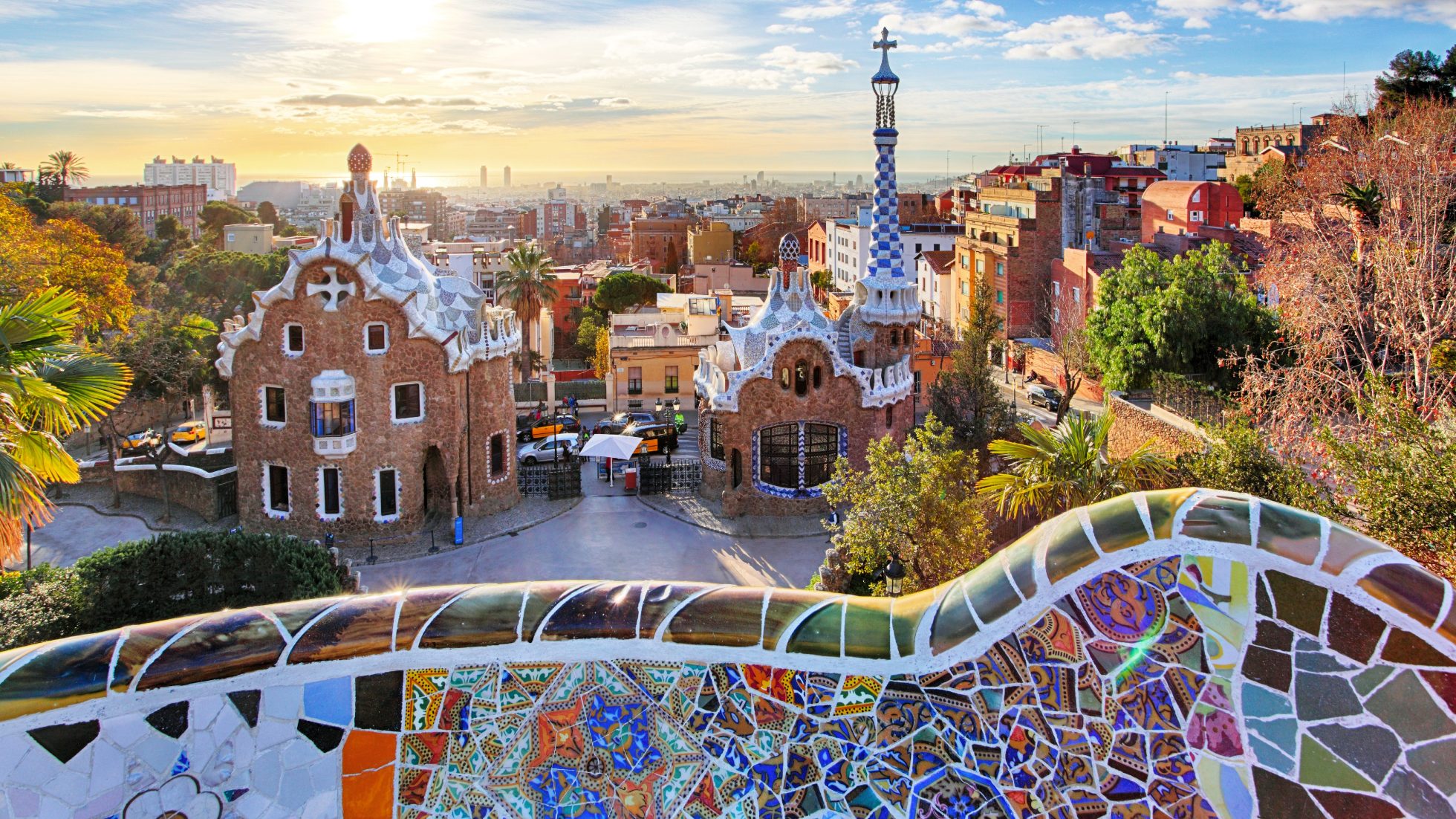 Park Guell w Barcelonie