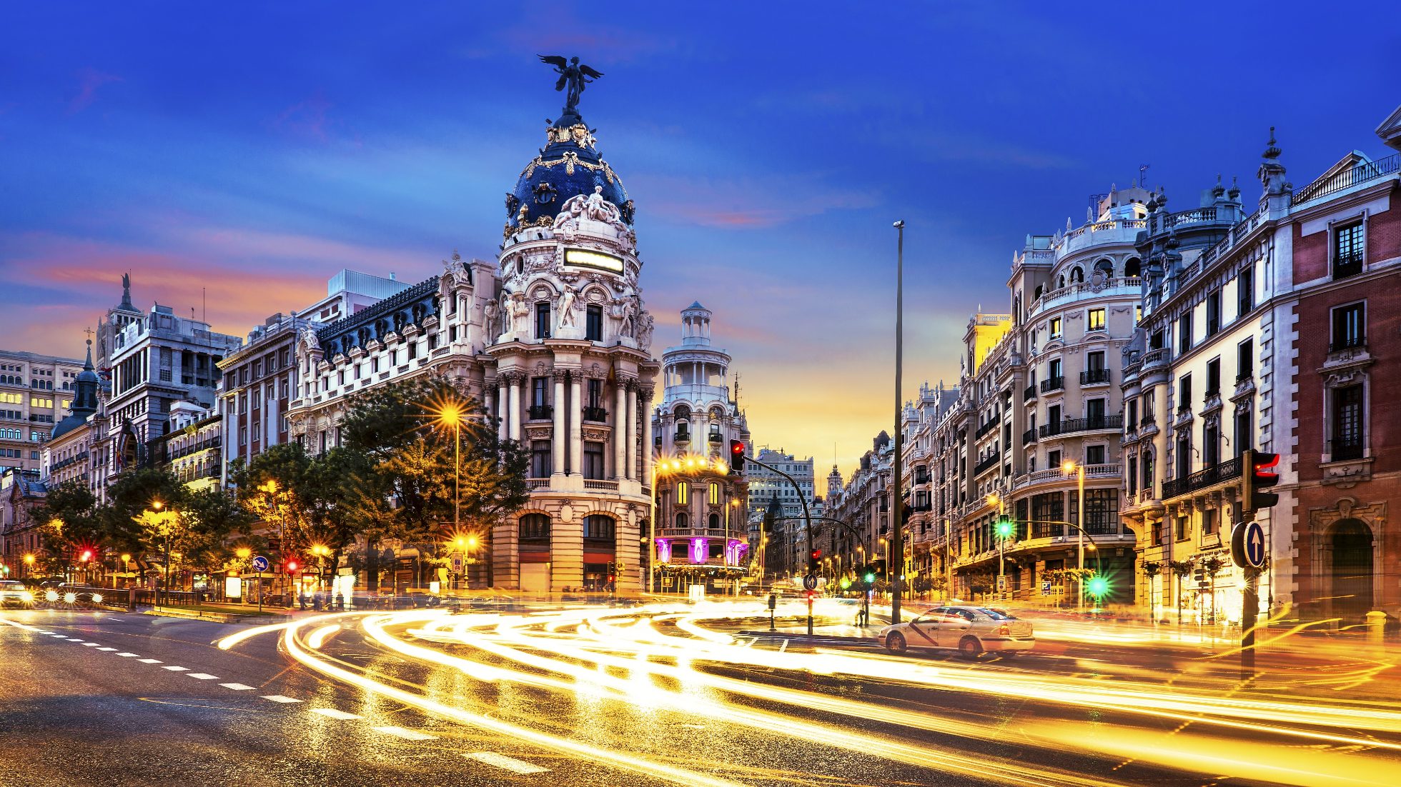 Gran Via w Madrycie