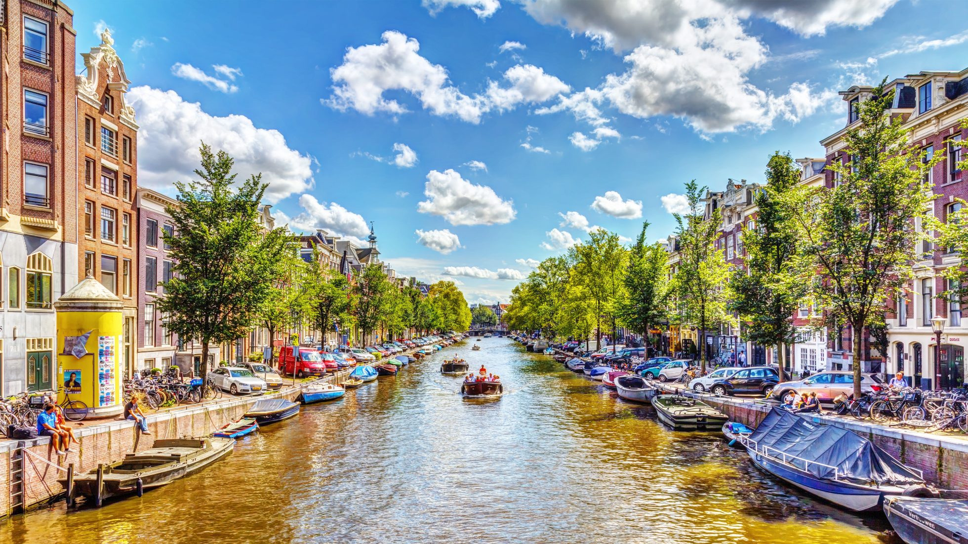 Kanały w Amsterdamie