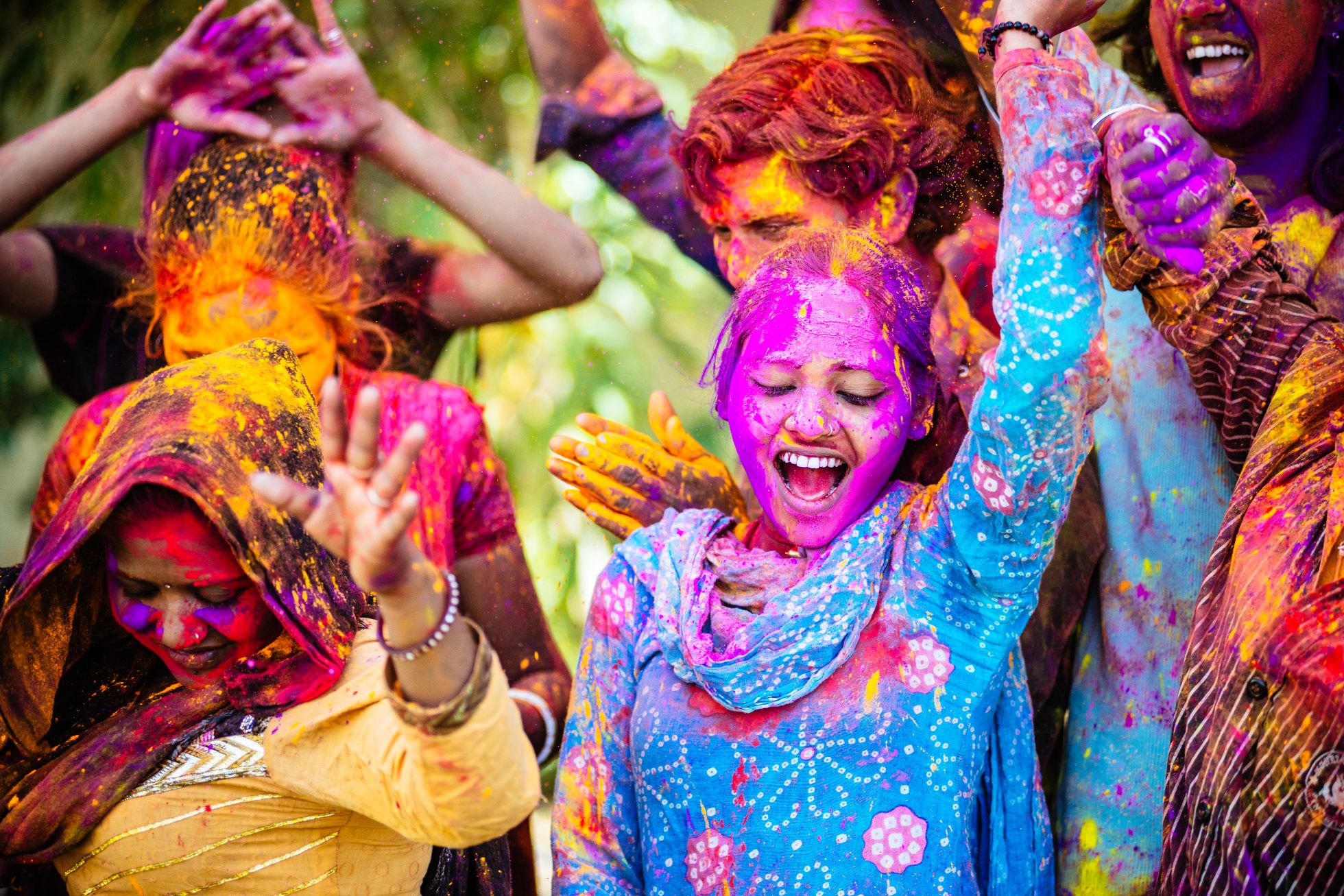 Holi in India - a colorful festival