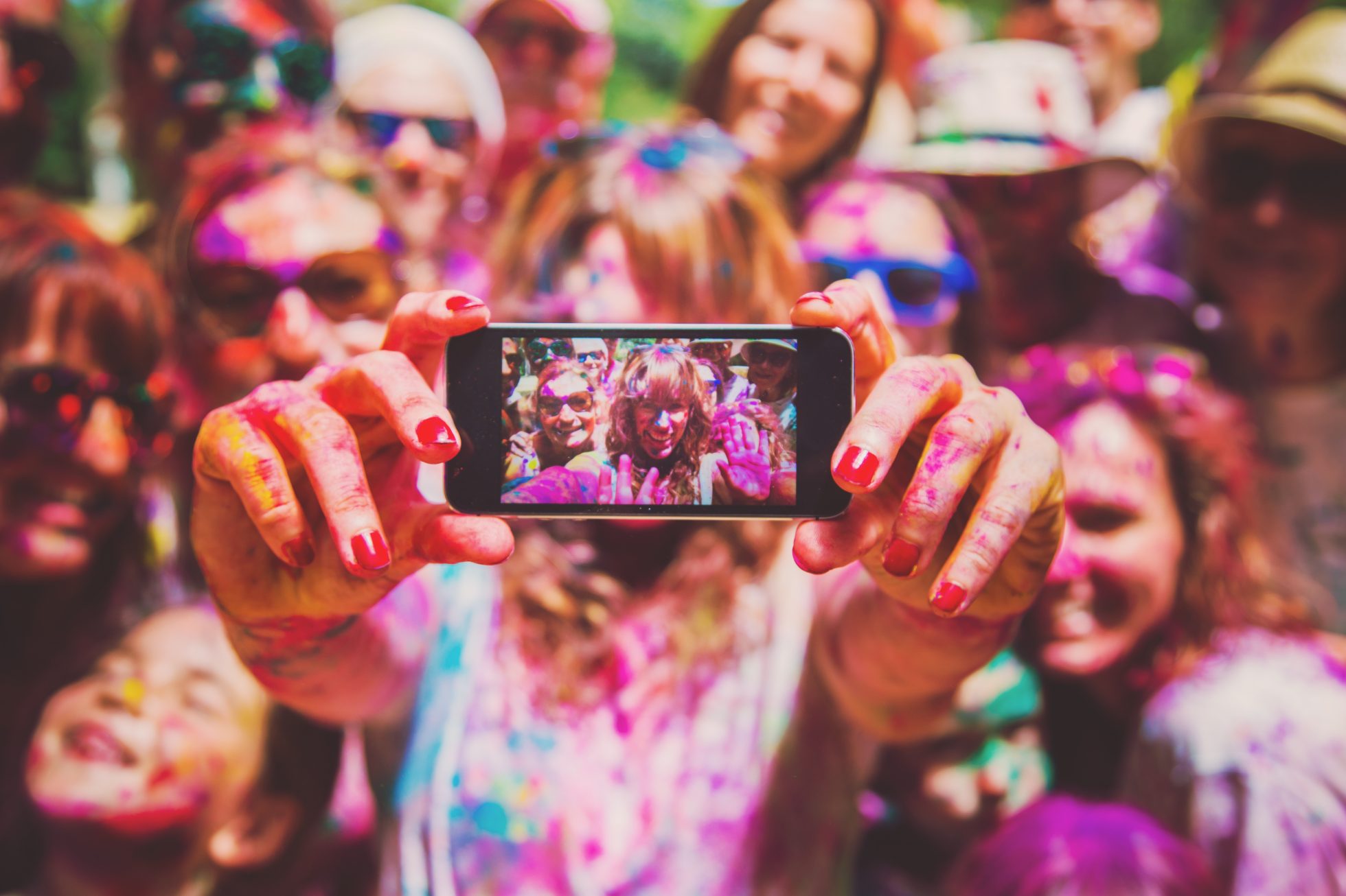 Holi w Indiach - kolorowy festiwal