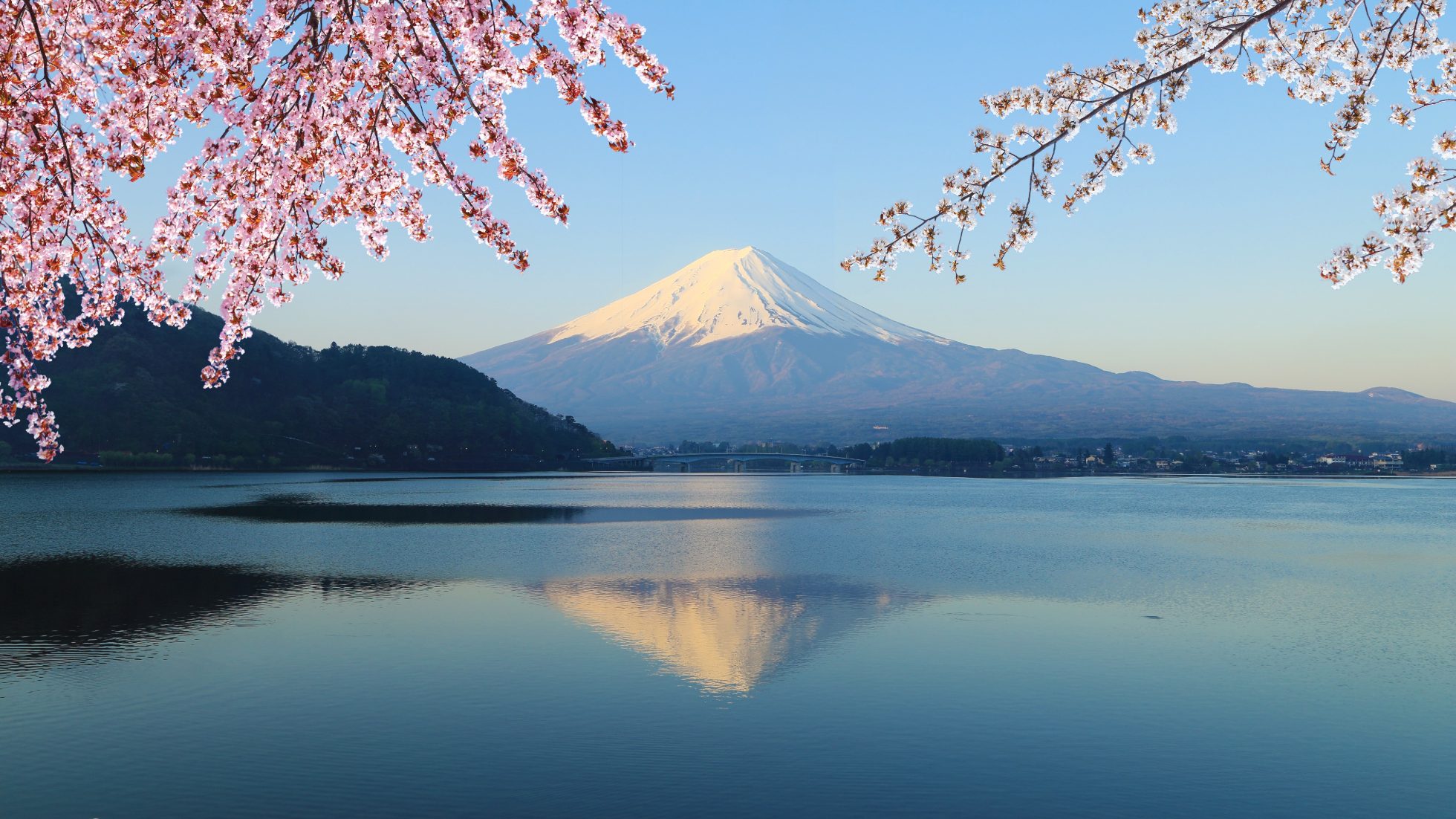 Widok na górę Fuji, najpiękniejsze miejsca w Japonii
