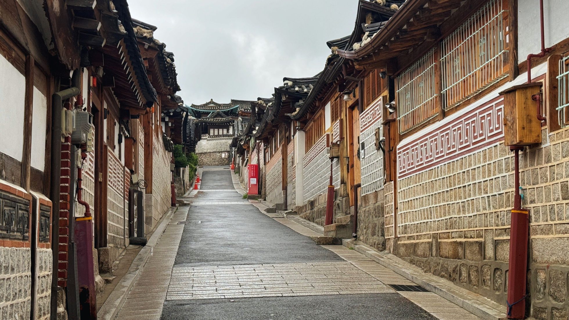 Alley in the Bukchon Hanok Village