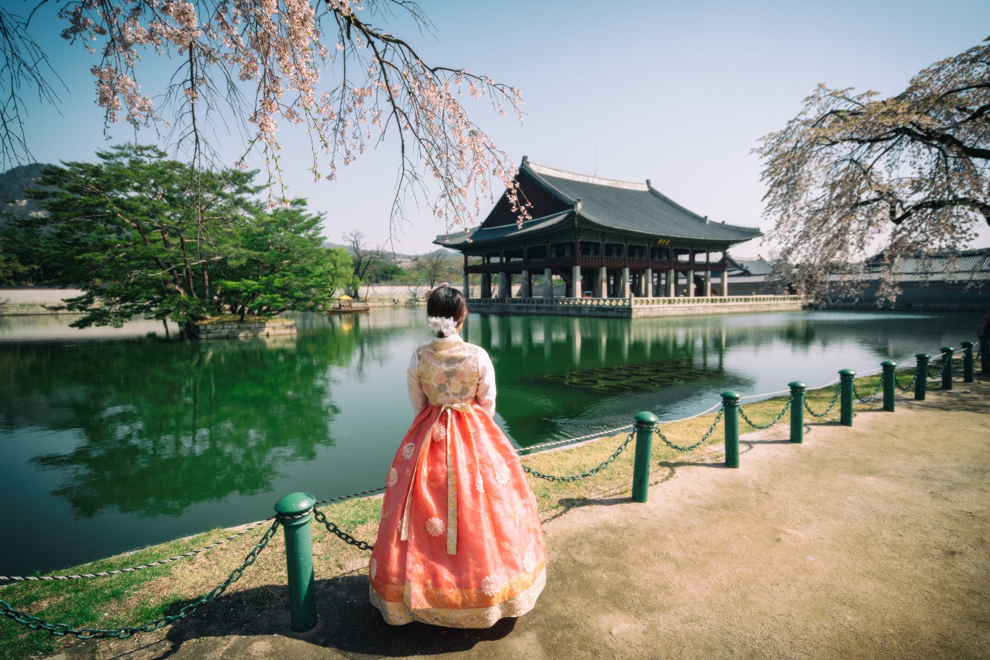 rezydencja królewska Gyeongbokgung w Seulu