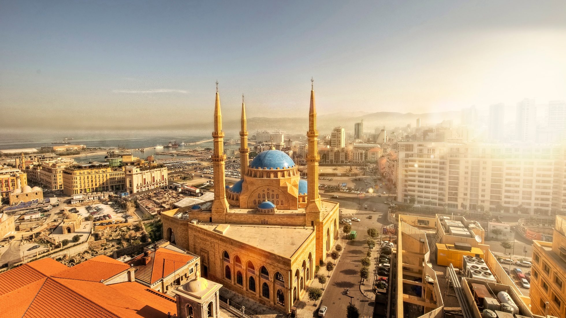 The Mohammad Al-Amin Mosque in Beirut
