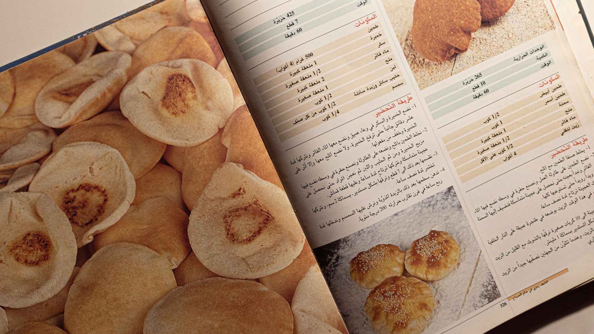 Zdjęcia Menu kuchnii Libańskiej