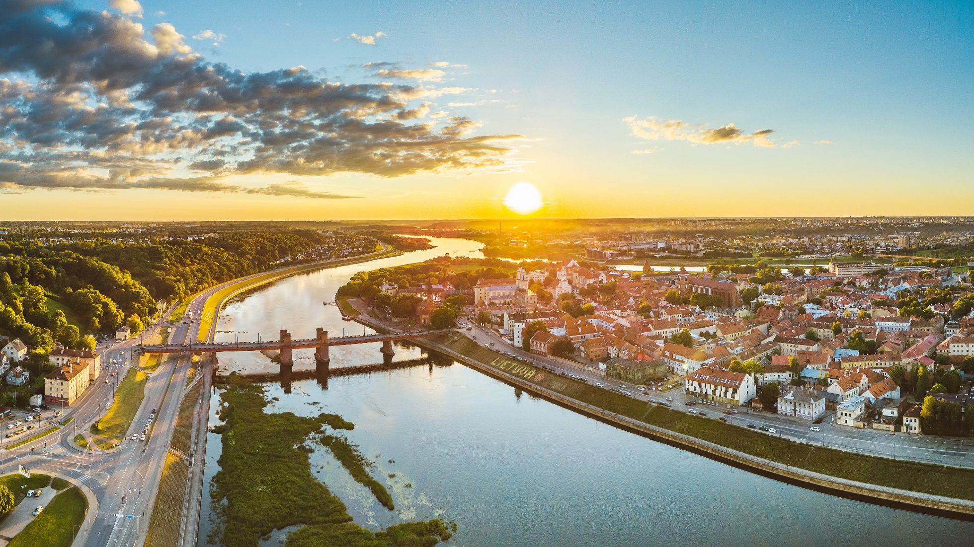 Rzeka w Kownie