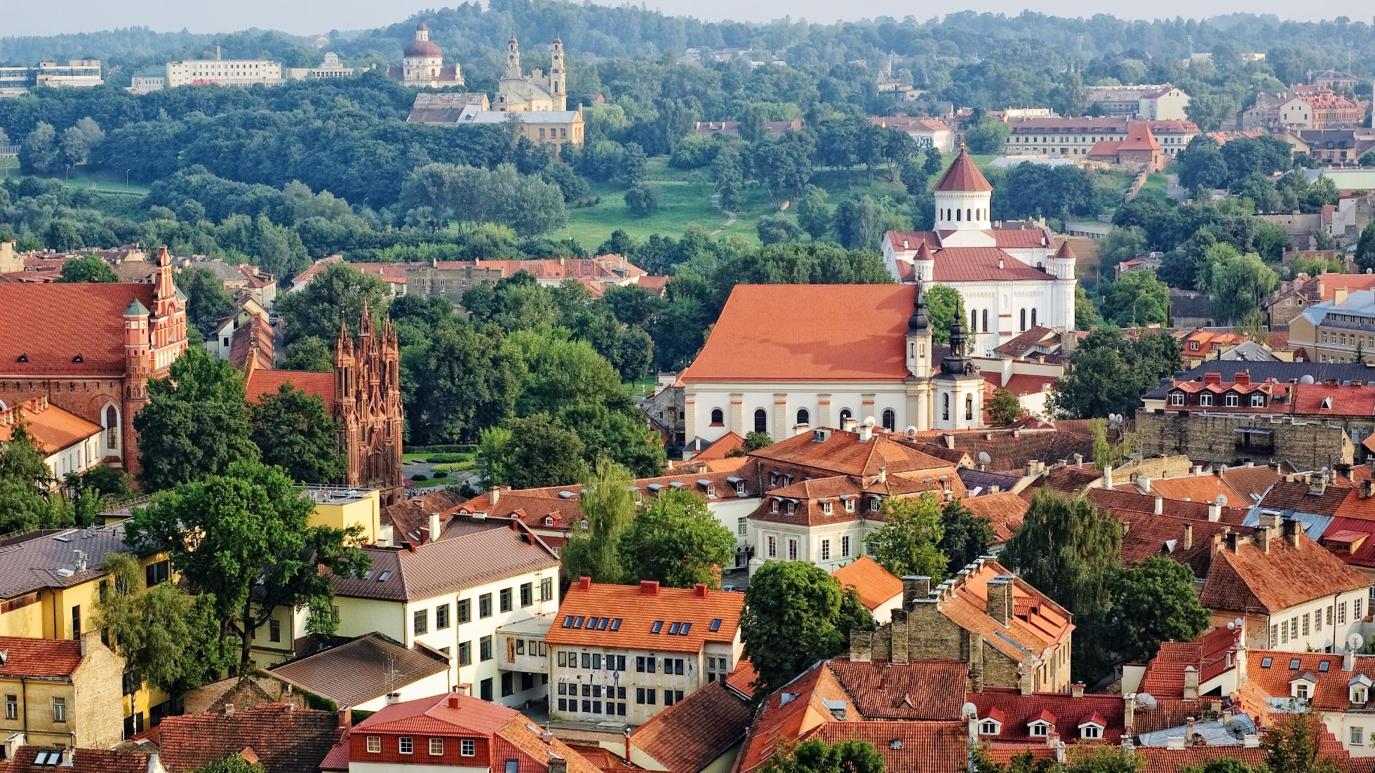 Krajobraz, Stare miasto, Kowno