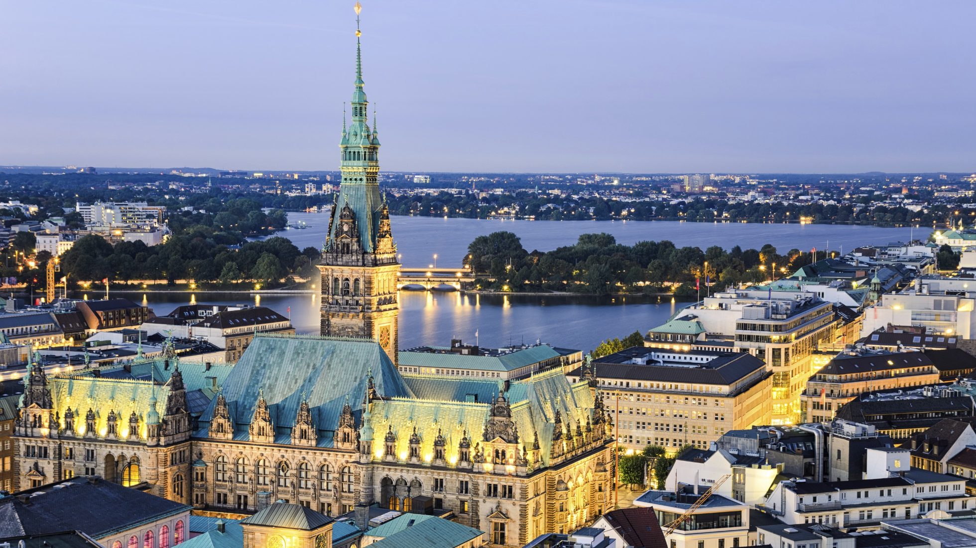 Panorama miasta, Hamburg