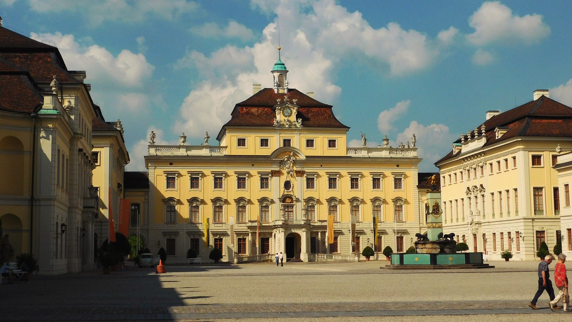 Okolice Stuttgartu - pałac Ludwigsburg