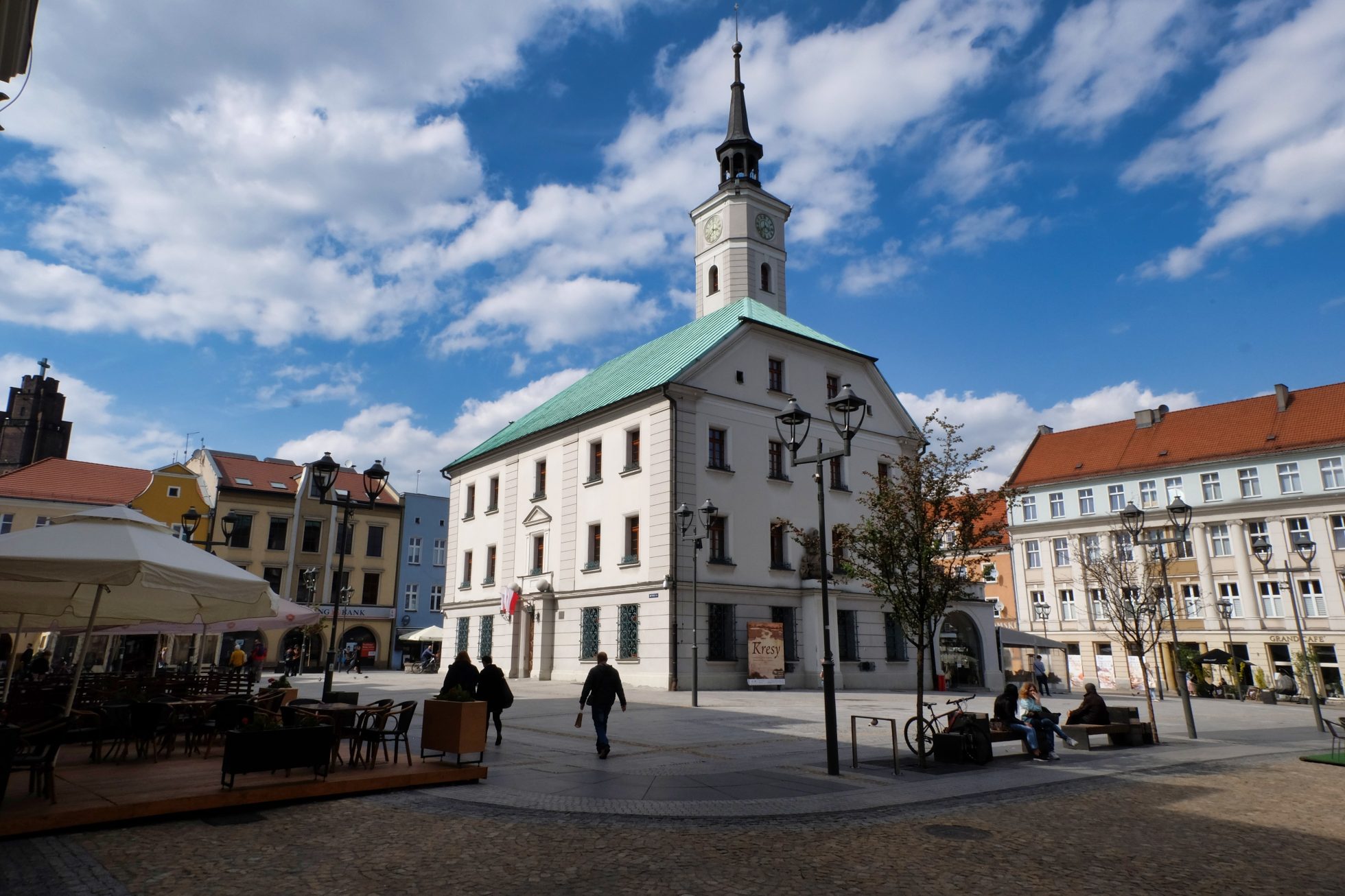 Rynek w Gliwicach, okolice Katowic