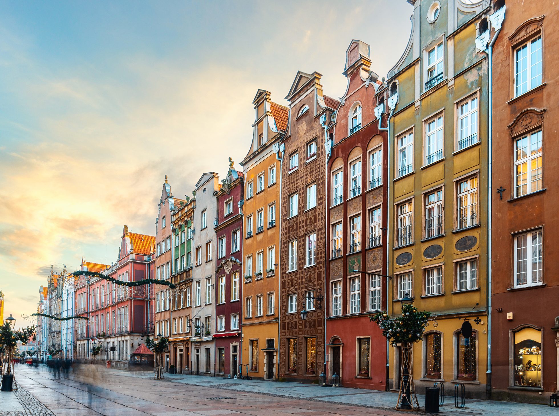 Gdansk in Poland, where to fly in June?