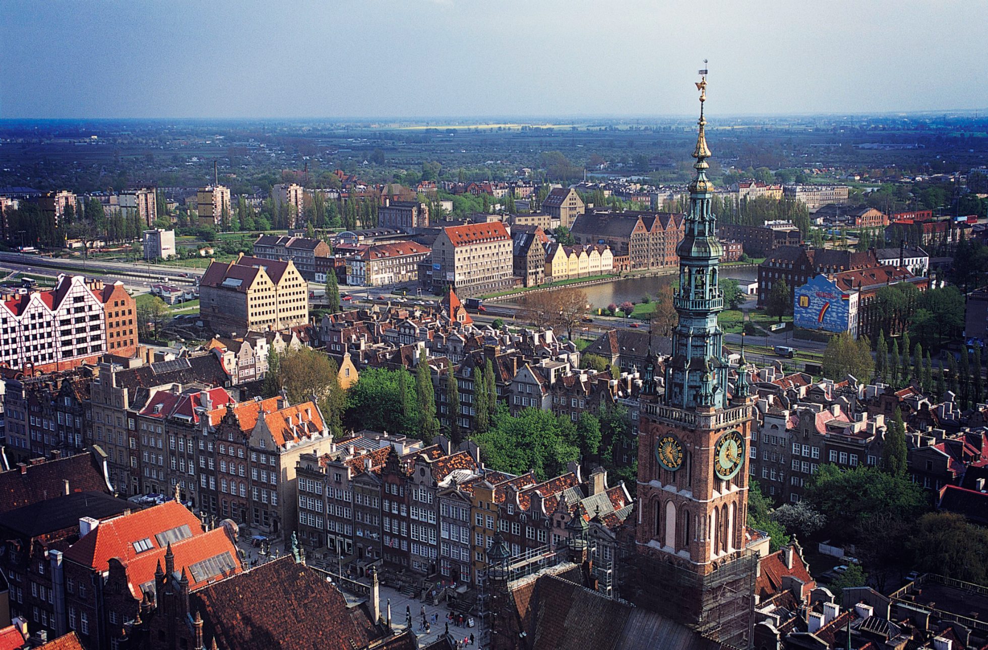 Gdańsk z lotu ptaka