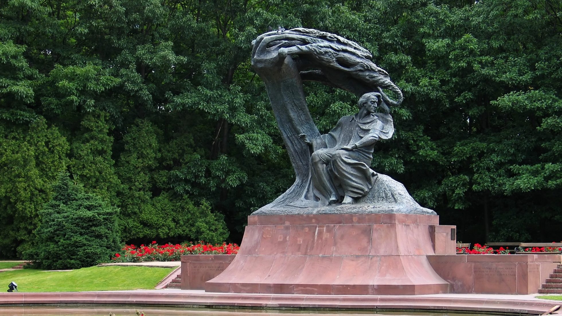 Monument to Fryderyk Chopin in Warsaw