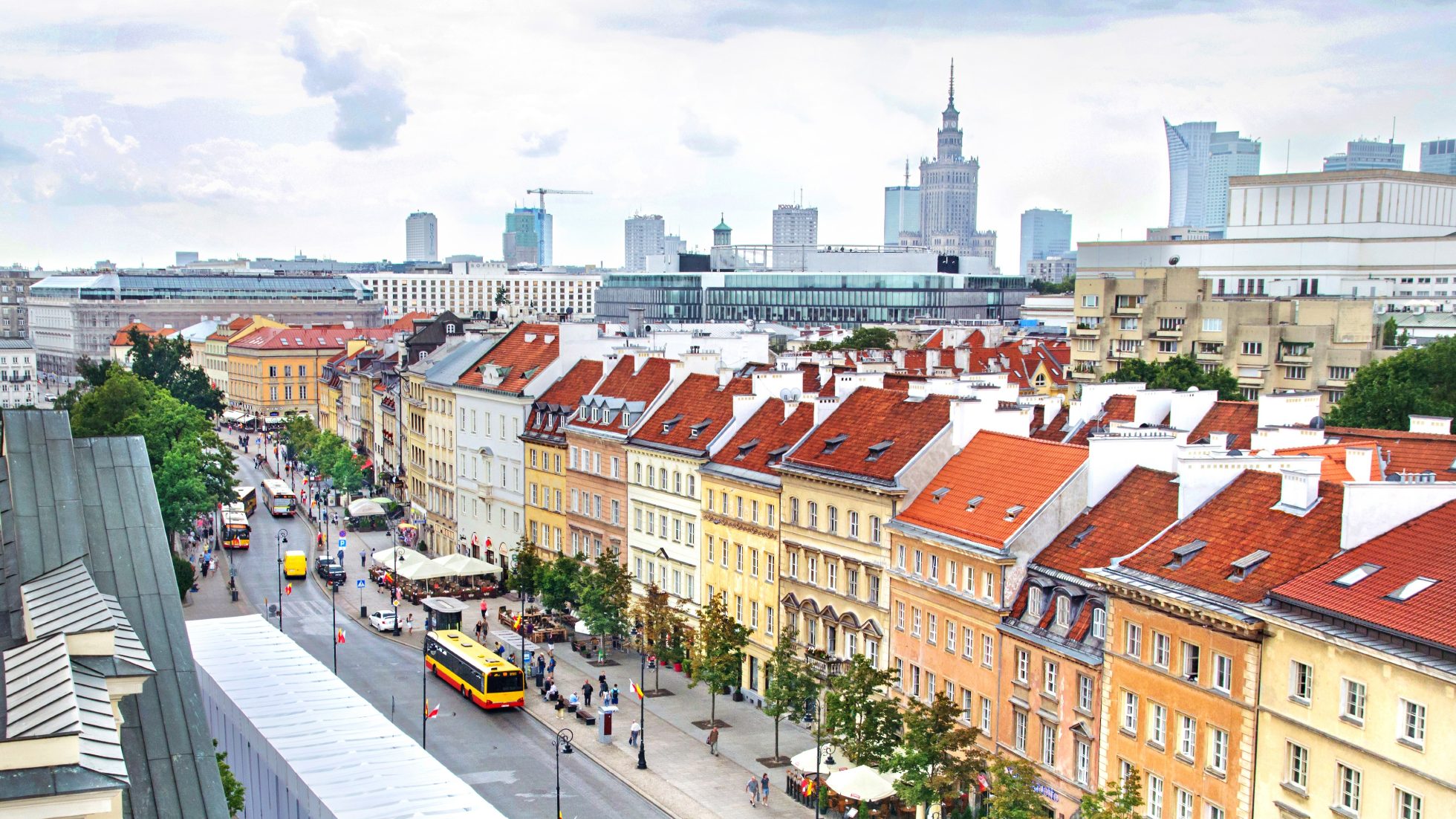 Old city in Warsaw
