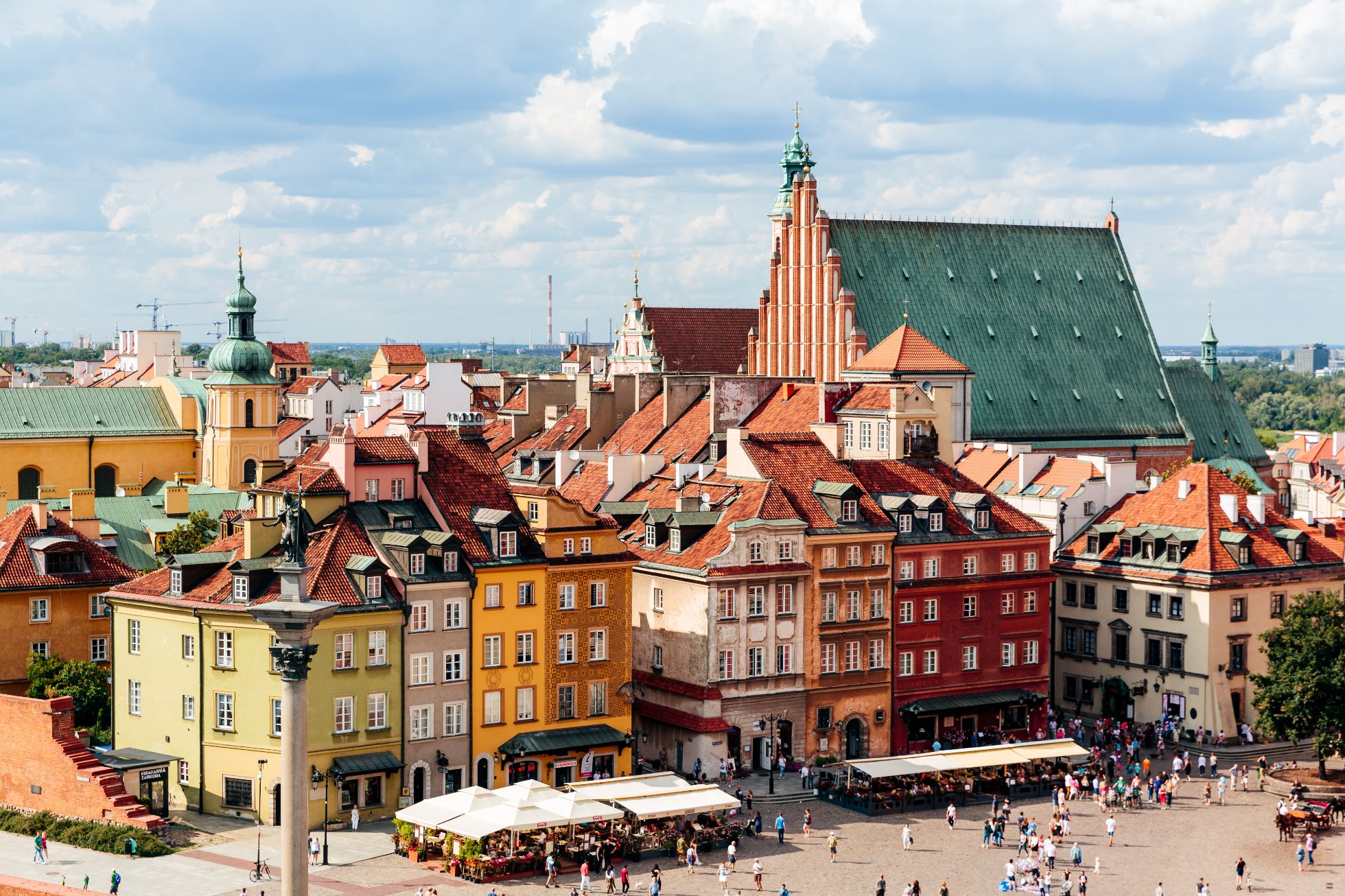 Stare Miasto w Warszawie - kolumna Zygmunta. Atrakcje Warszawy