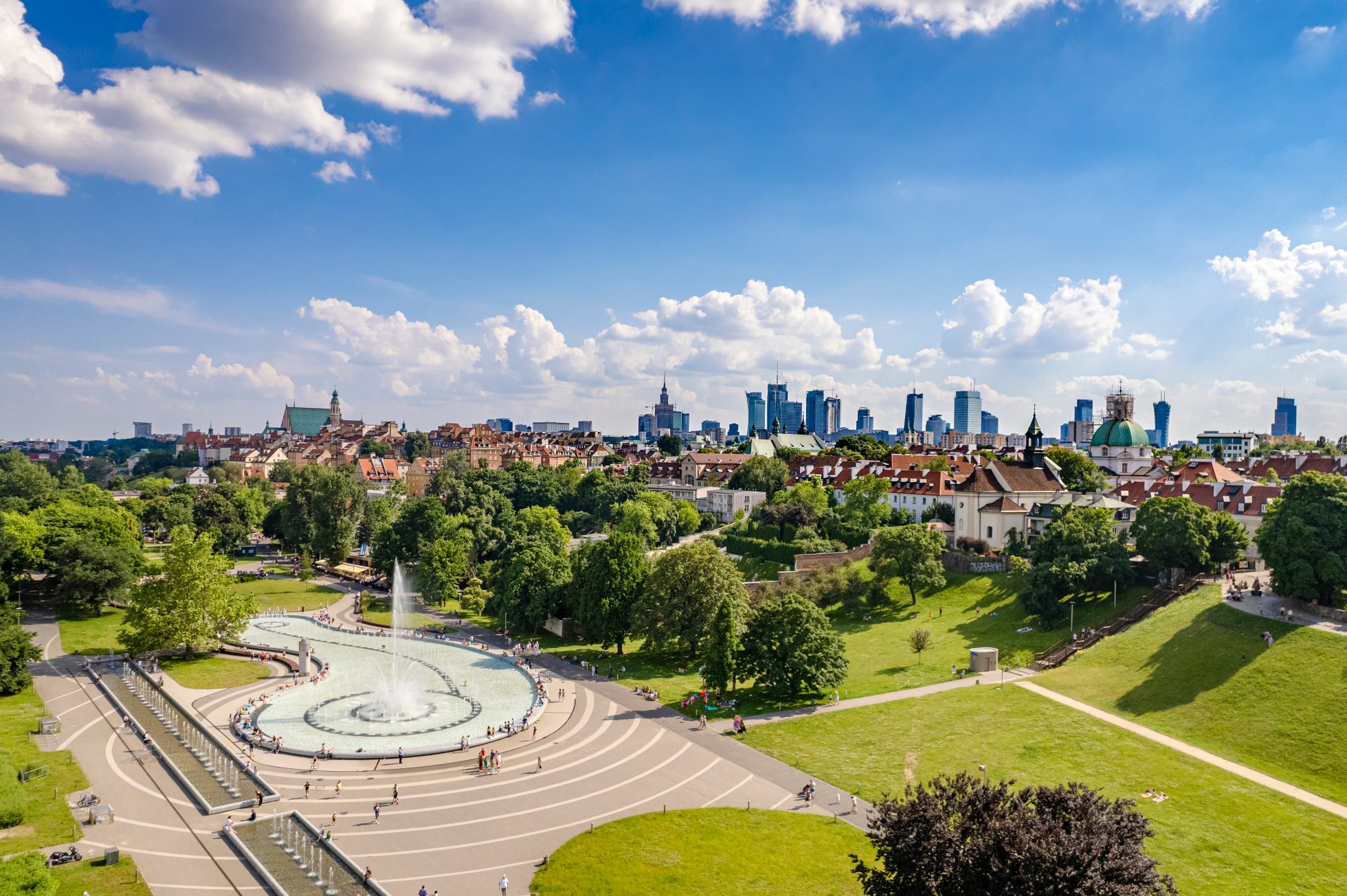 Warsaw, vacations in july