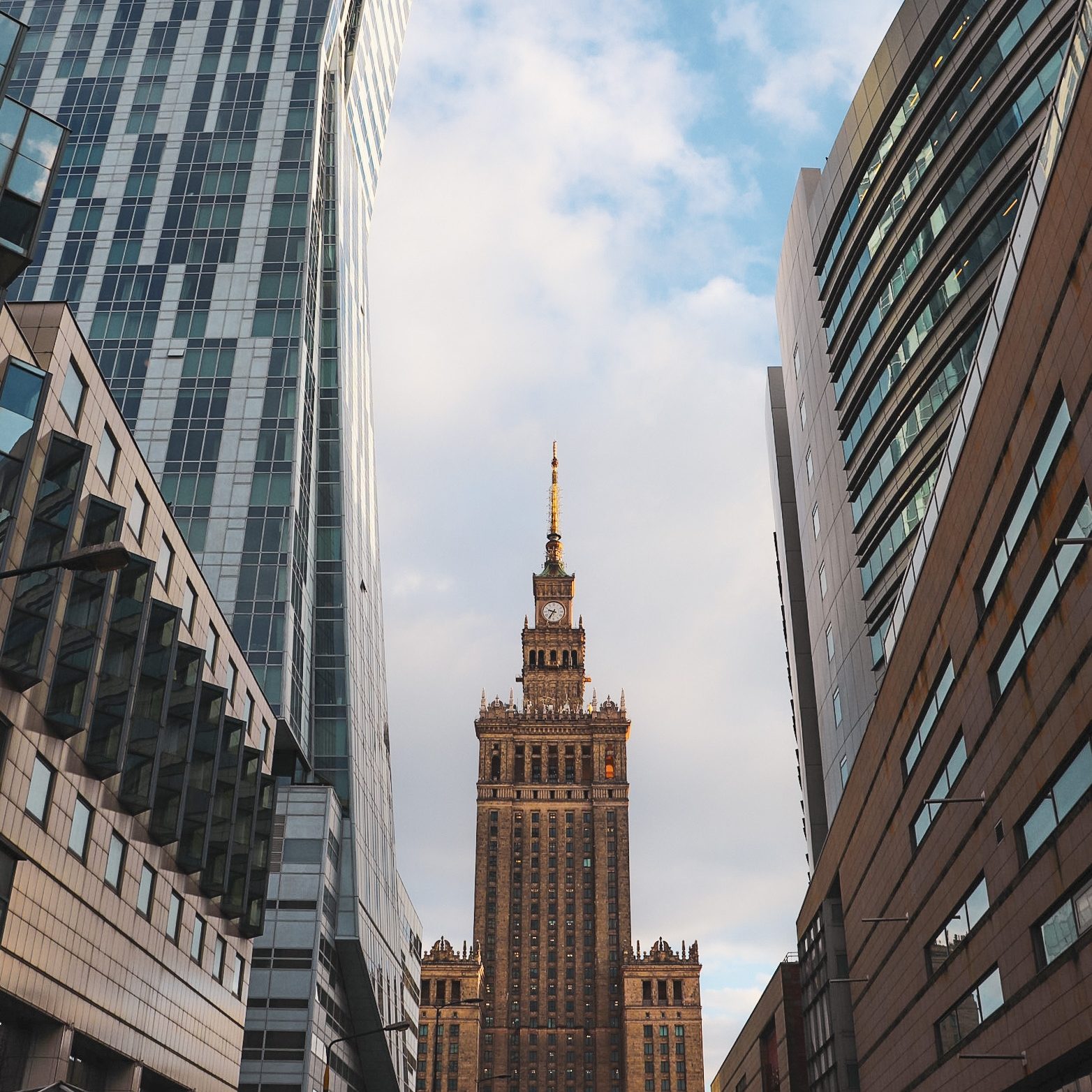 Zlota Street in Warsaw, where to go on vacation in Poland