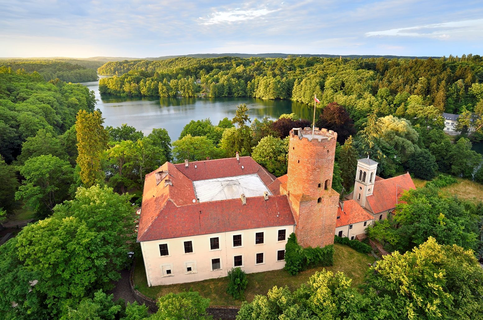 St. John Castle in der Agowa in Lubuskie