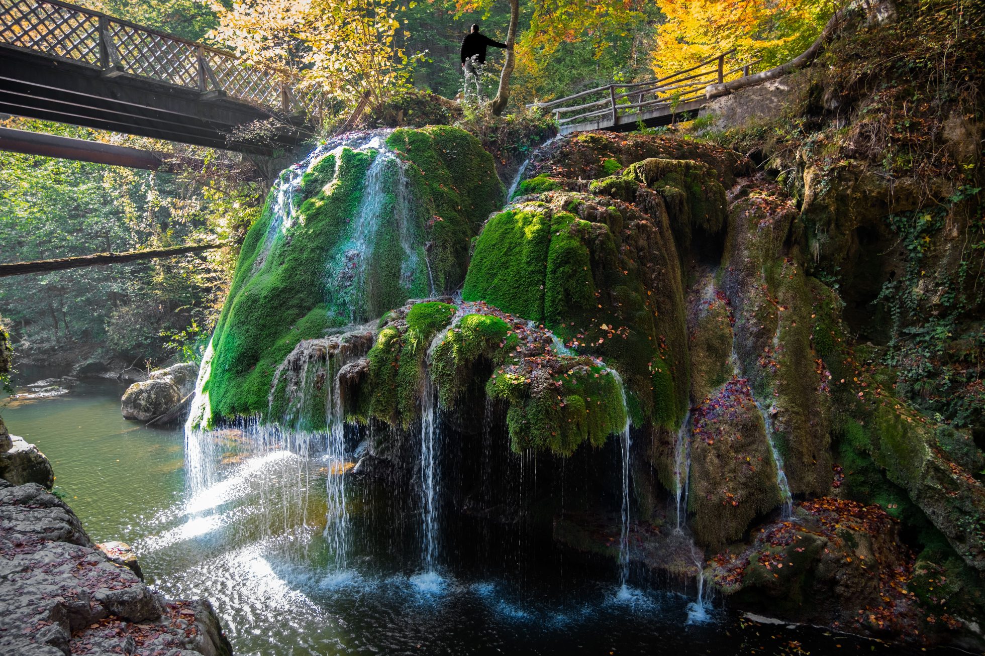 Bigar waterfall in Romania