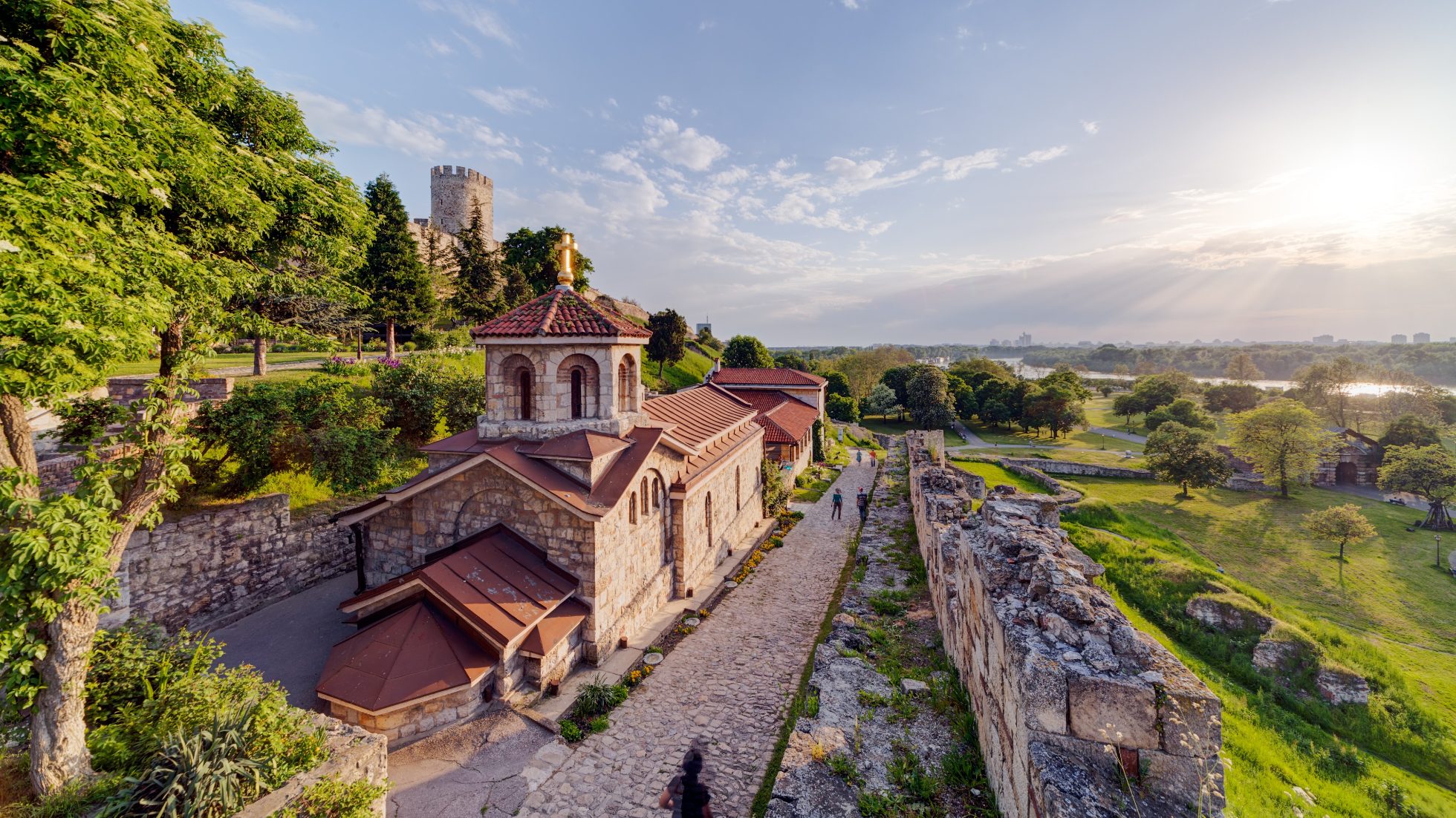 Twierdza Belgrad i park Kalemegdan