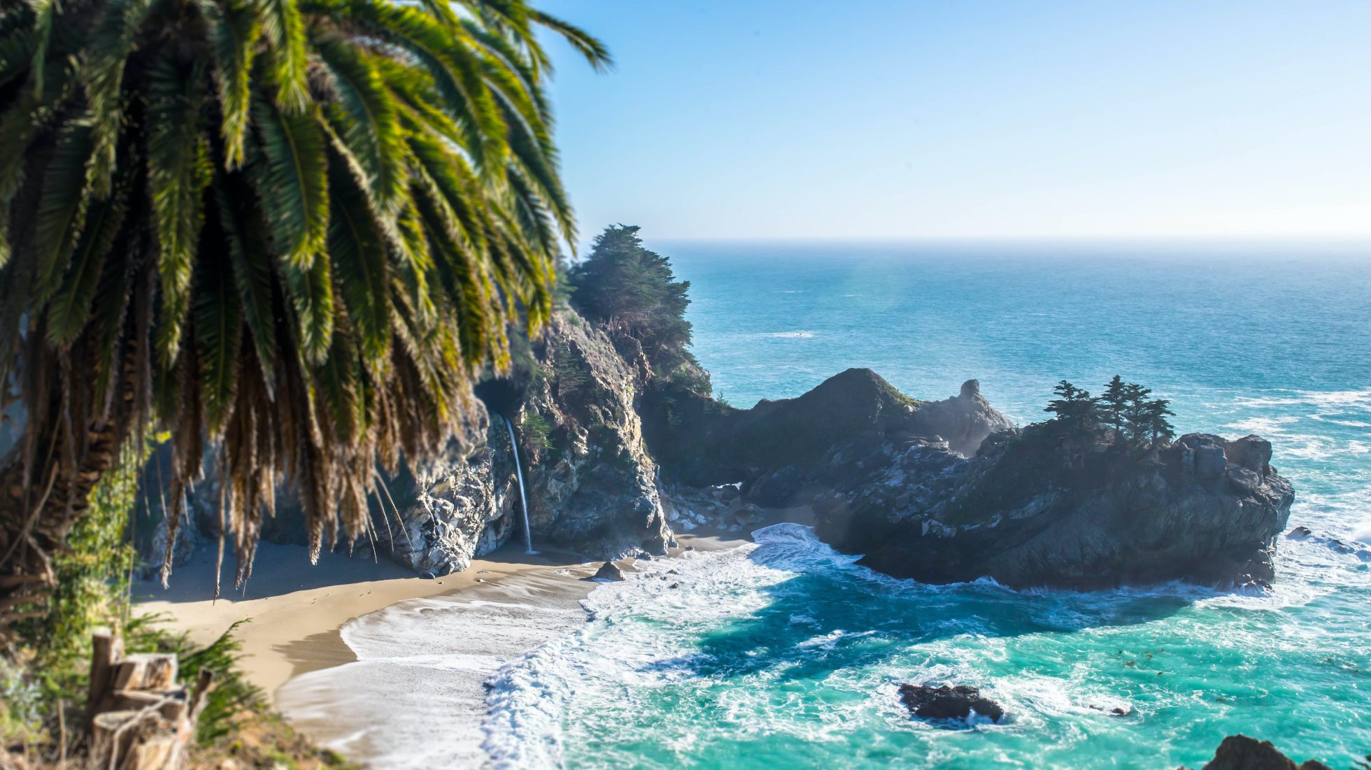Najpiękniejsze plaże Kalifornii - Big Sur