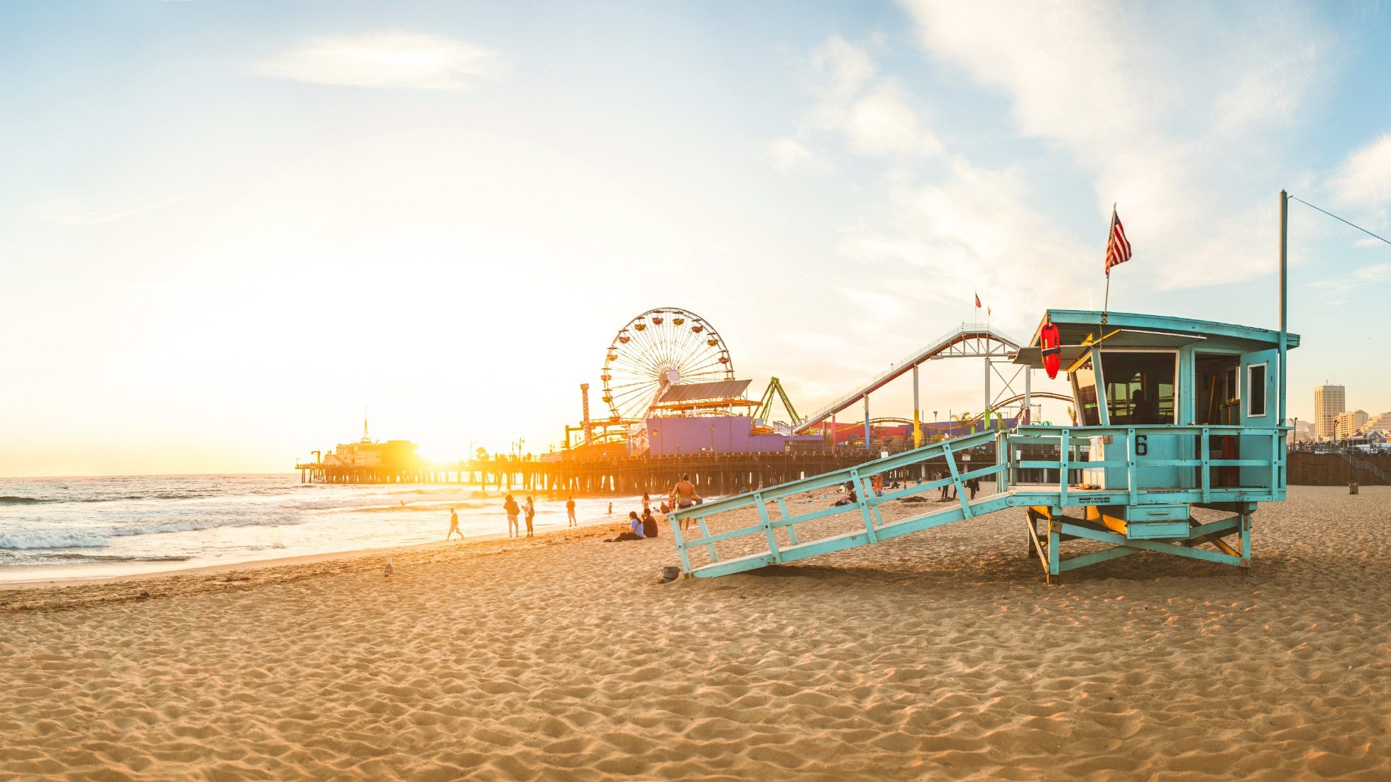 Plaża w Los Angeles