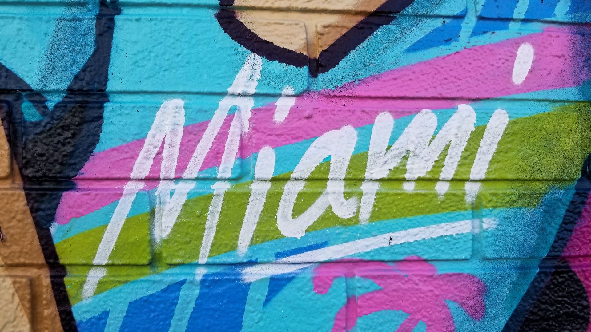 Kolory mural z nazwą Miami