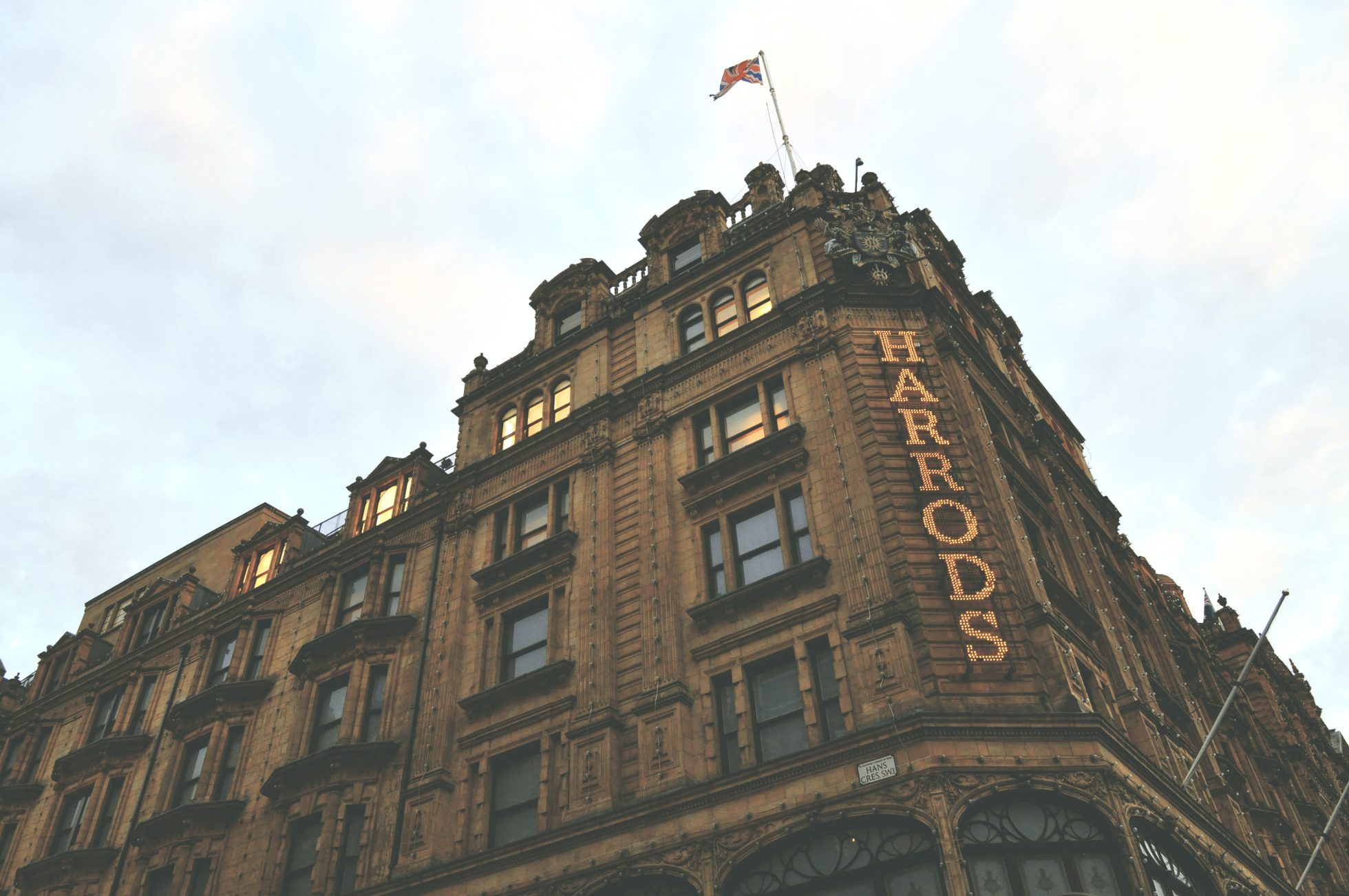 Sklep Harrods w Londynie 