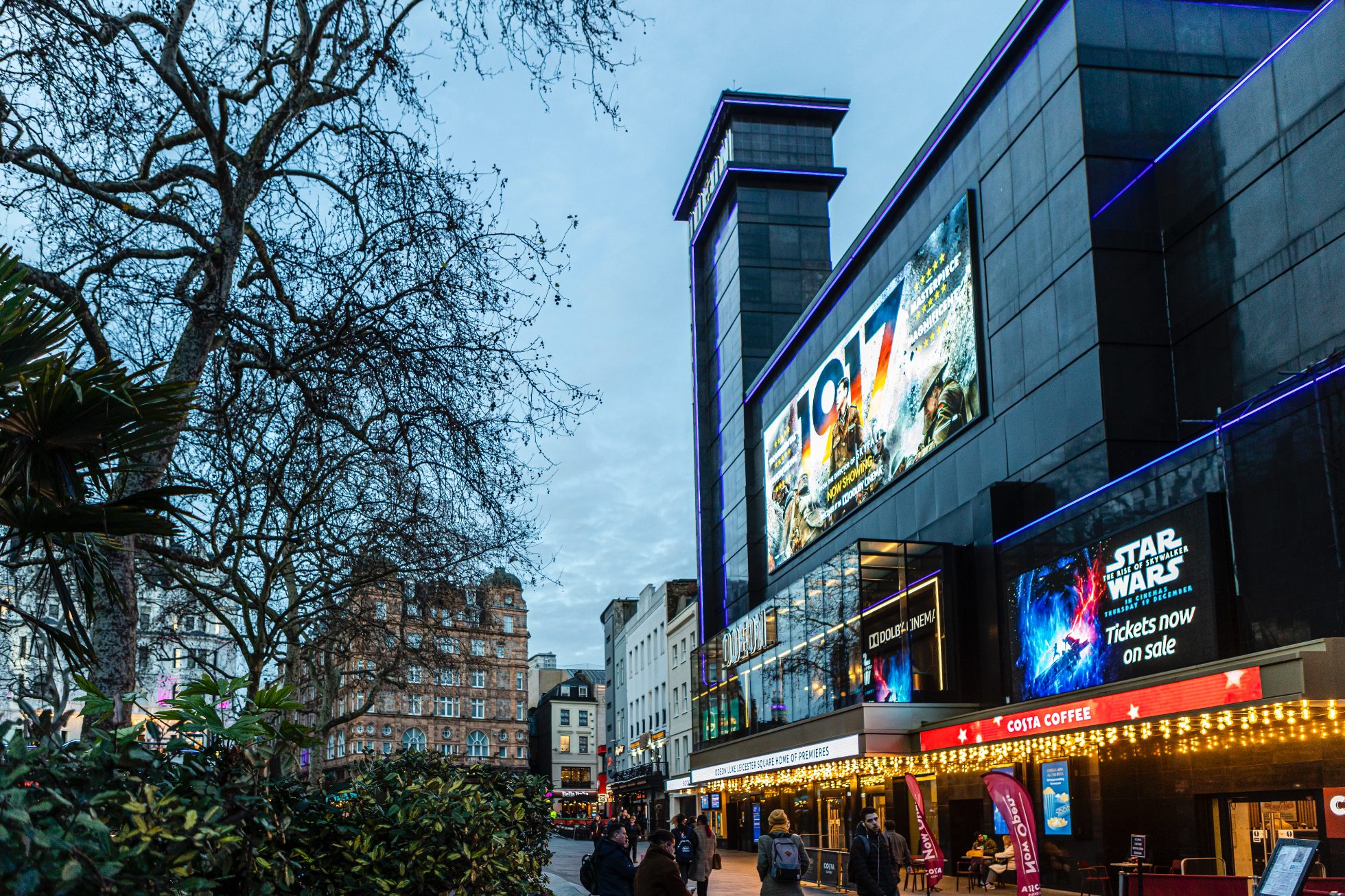 Leicester Square w Londynie