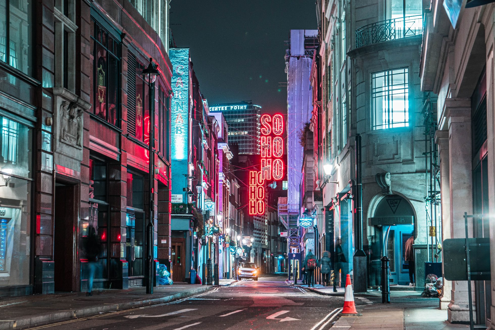 Dzielnica Soho w Londynie