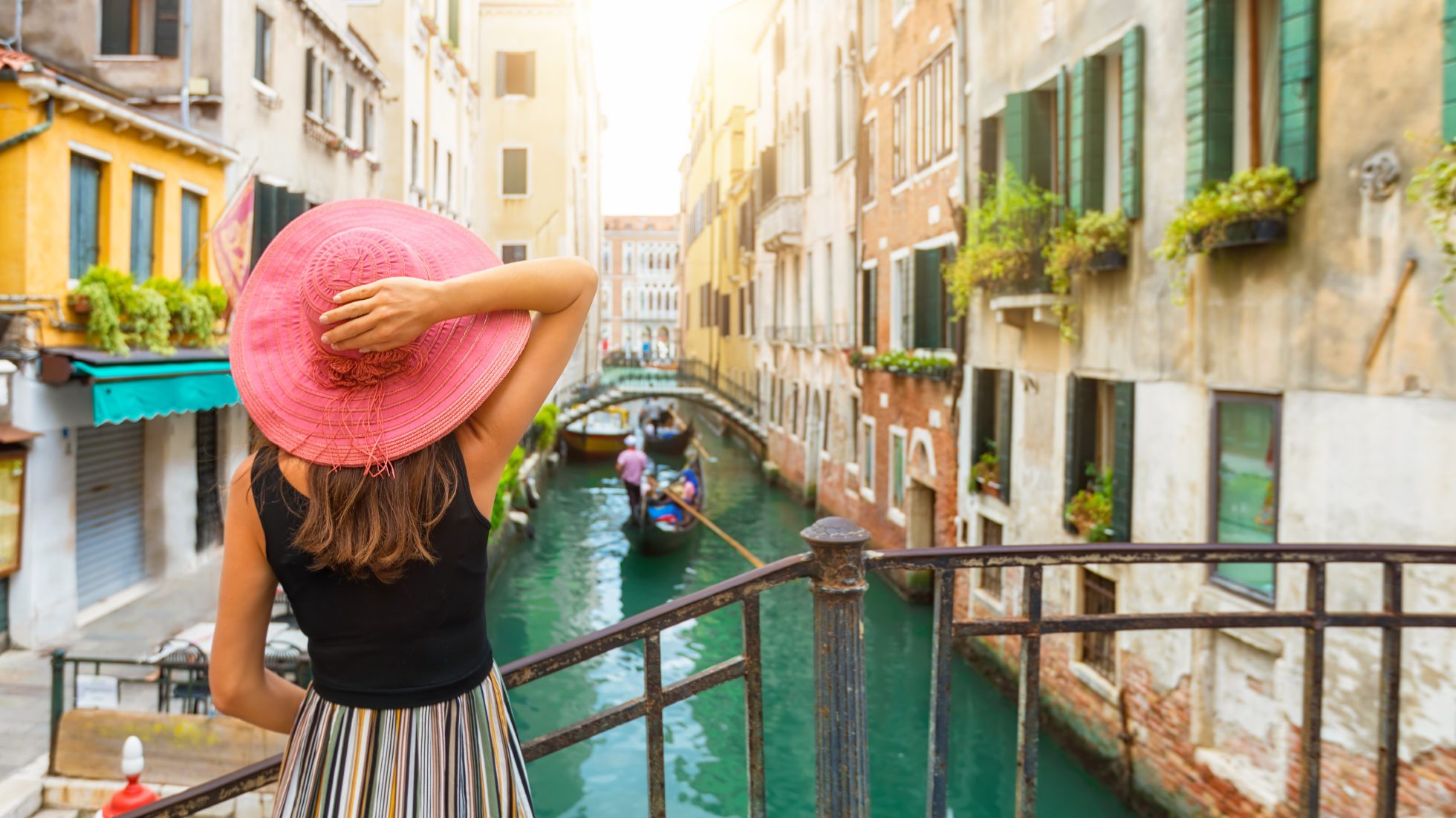 View of the channel, Venice
