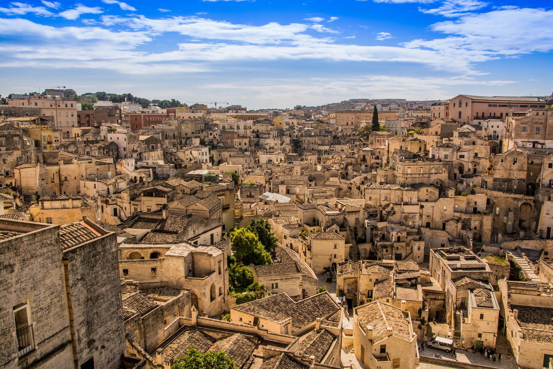 skalne miasto Matera, miasta we Włoszech