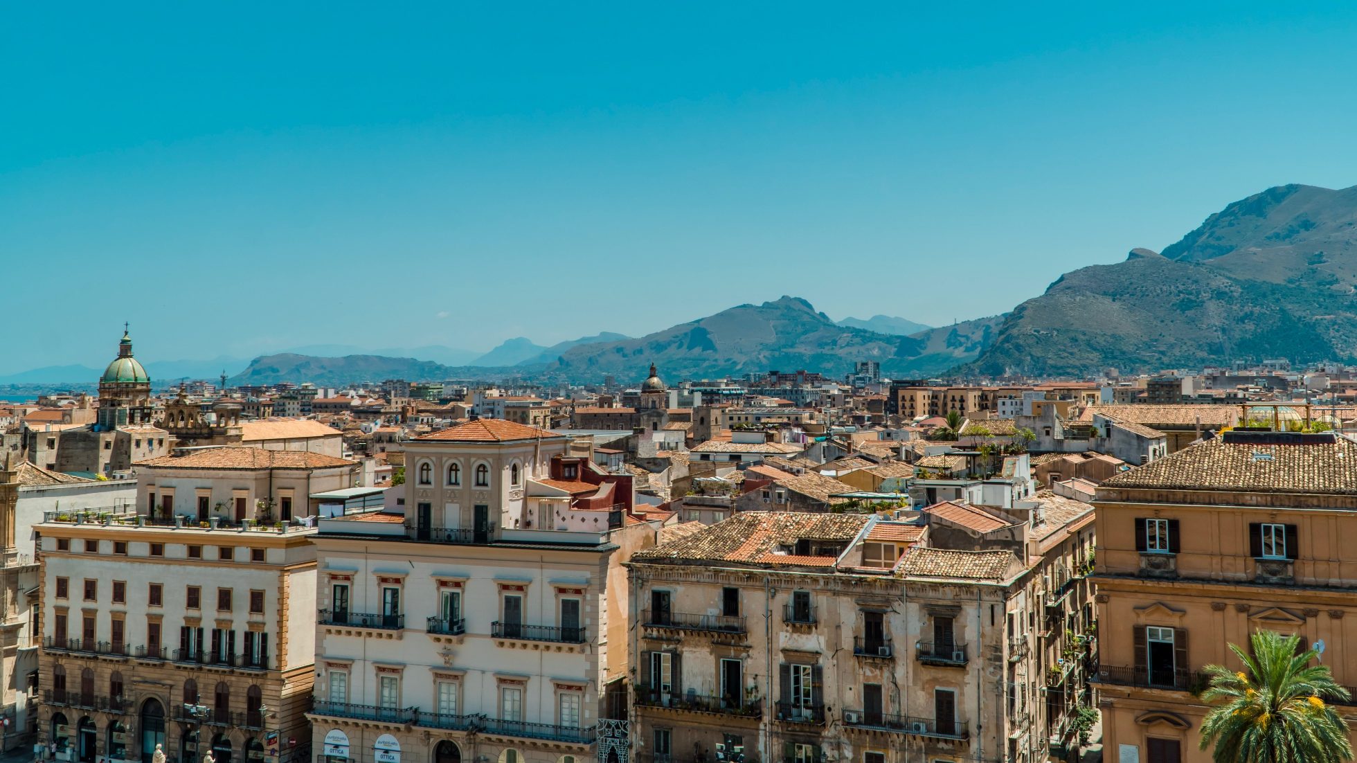 Widok na Palermo