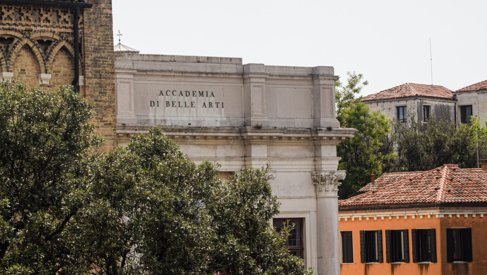 Fragment muzeum Accademia di Belle Arti w Wenecji