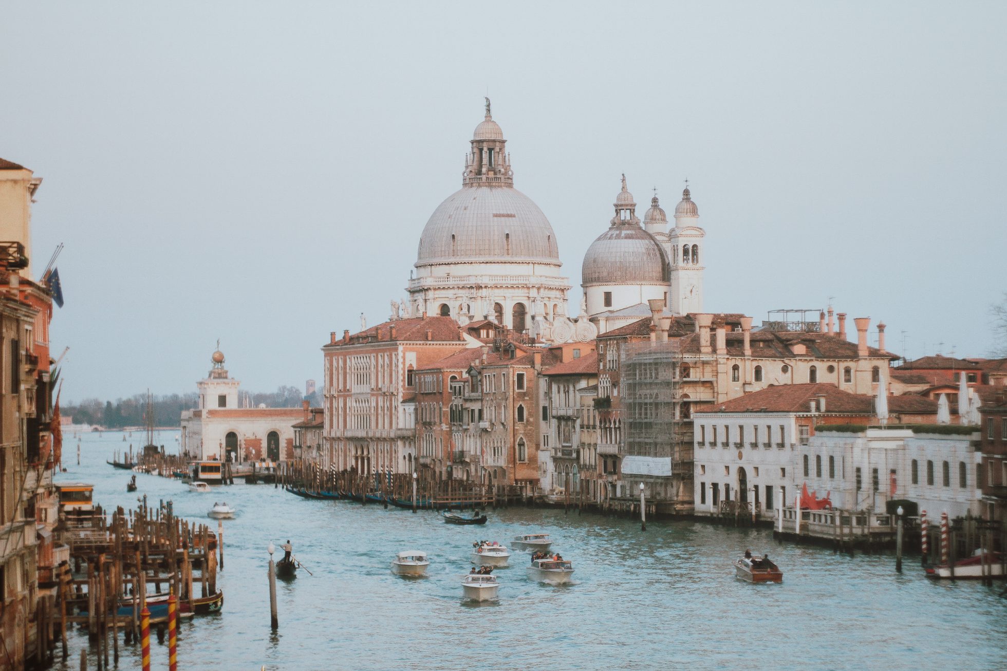 Panorama Wenecji z bazyliką Santa Maria della Salute w tle