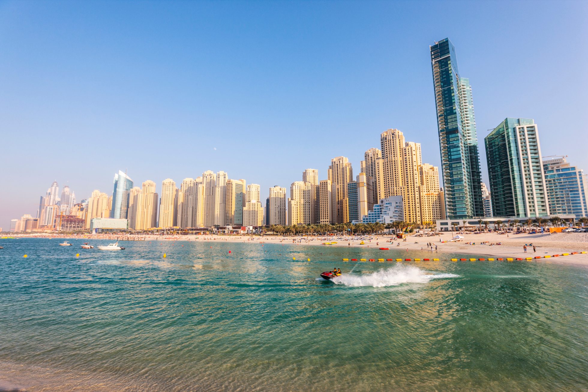 Plaża Jumeirah w Dubaju, Dubaj plaże